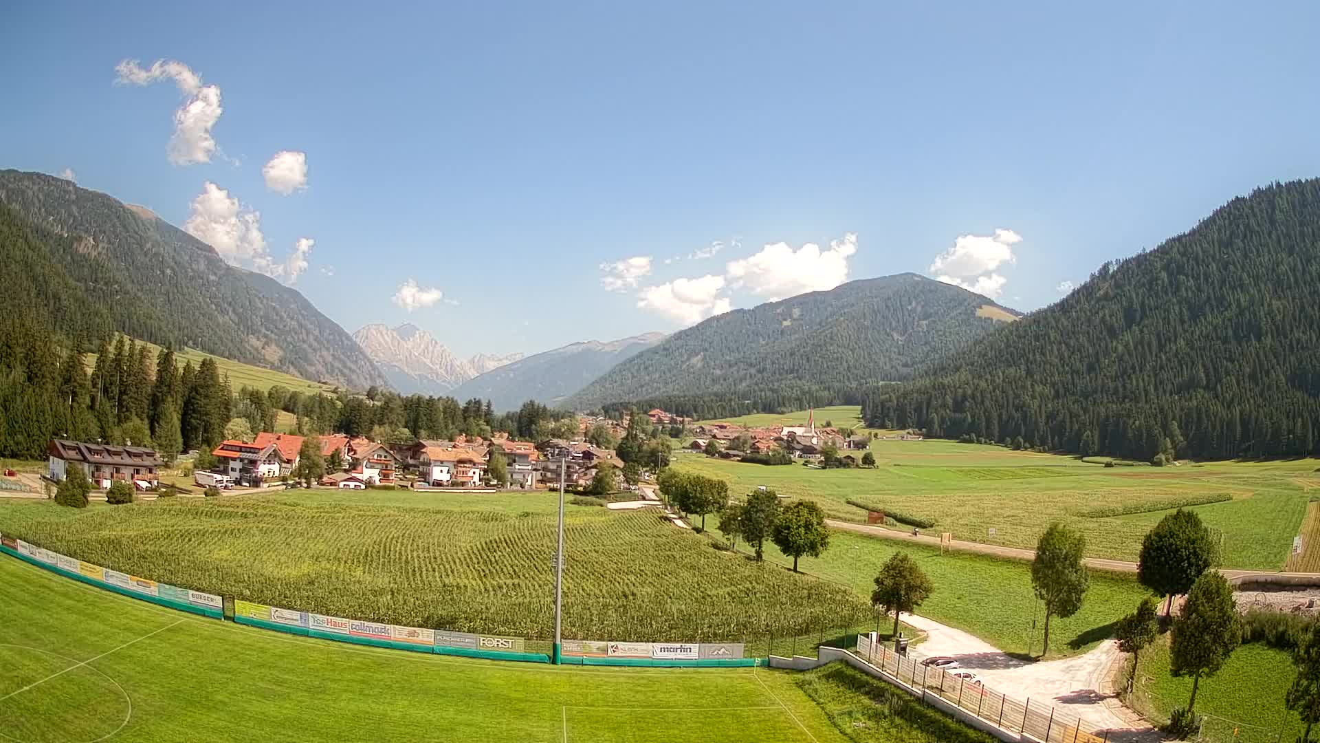 Webcam Niederrasen / Kronplatz – Liveblick aus dem Antholzertal