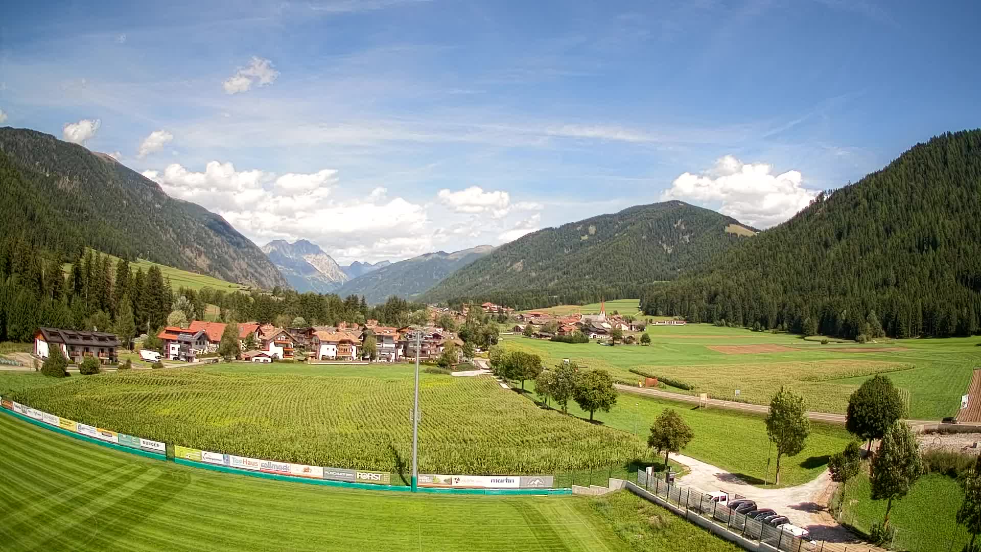 Webcam Niederrasen / Kronplatz – Liveblick aus dem Antholzertal