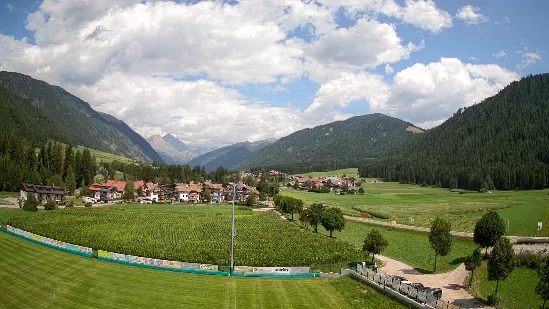 Webcam Niederrasen / Kronplatz – Liveblick aus dem Antholzertal