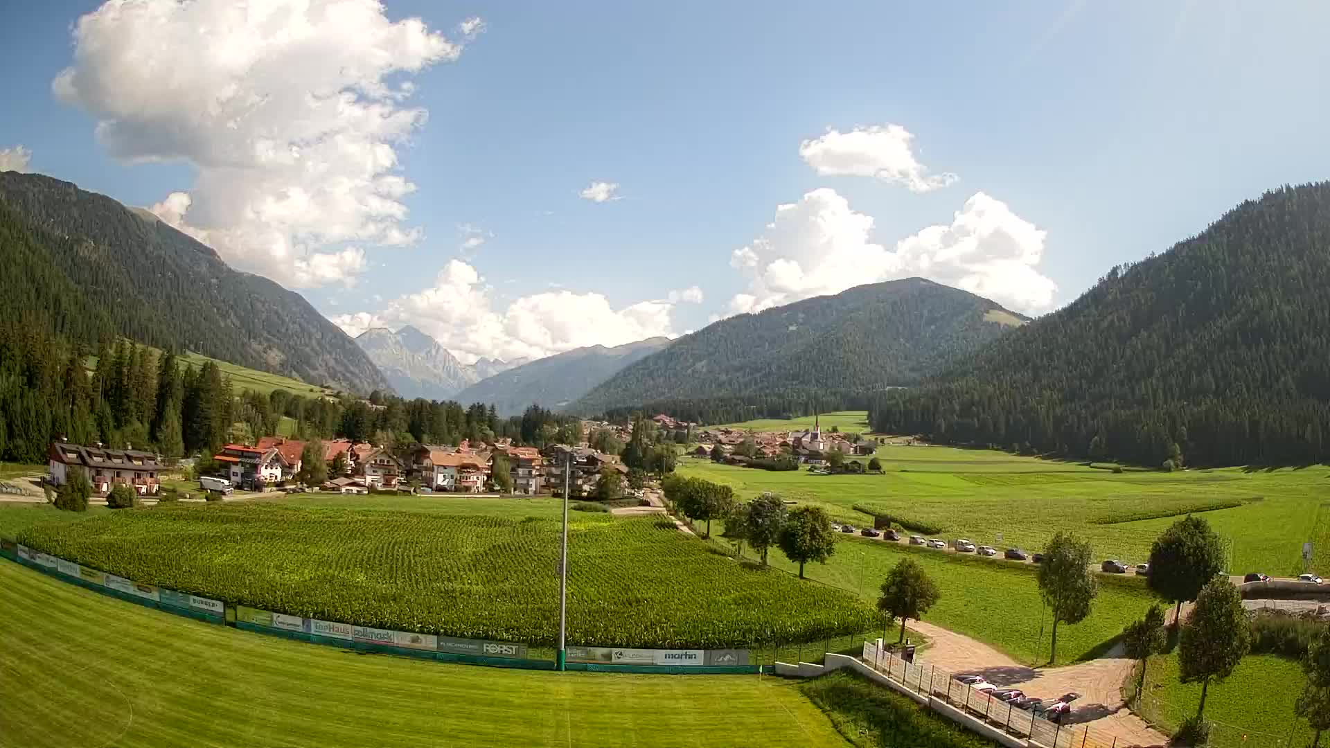 Webcam Niederrasen / Kronplatz – Liveblick aus dem Antholzertal