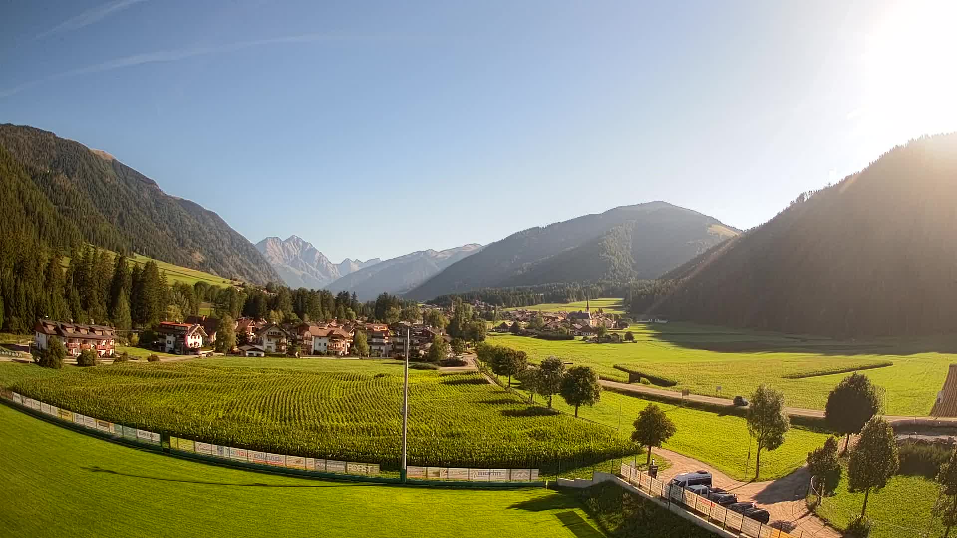 Web kamera Niederrasen / Kronplatz – Pogled v živo iz doline Anterselva
