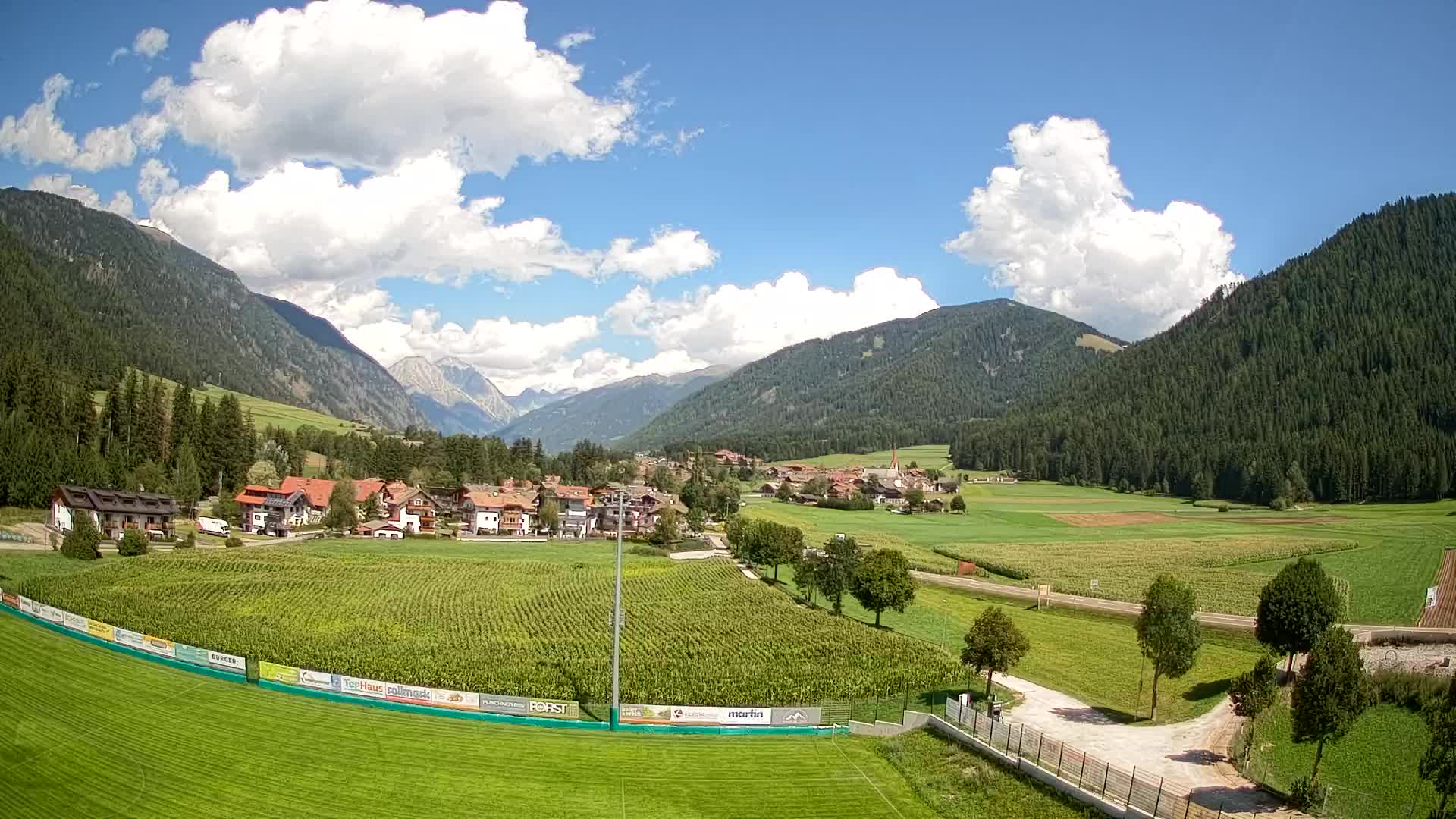 Web kamera Niederrasen / Kronplatz – Pogled v živo iz doline Anterselva