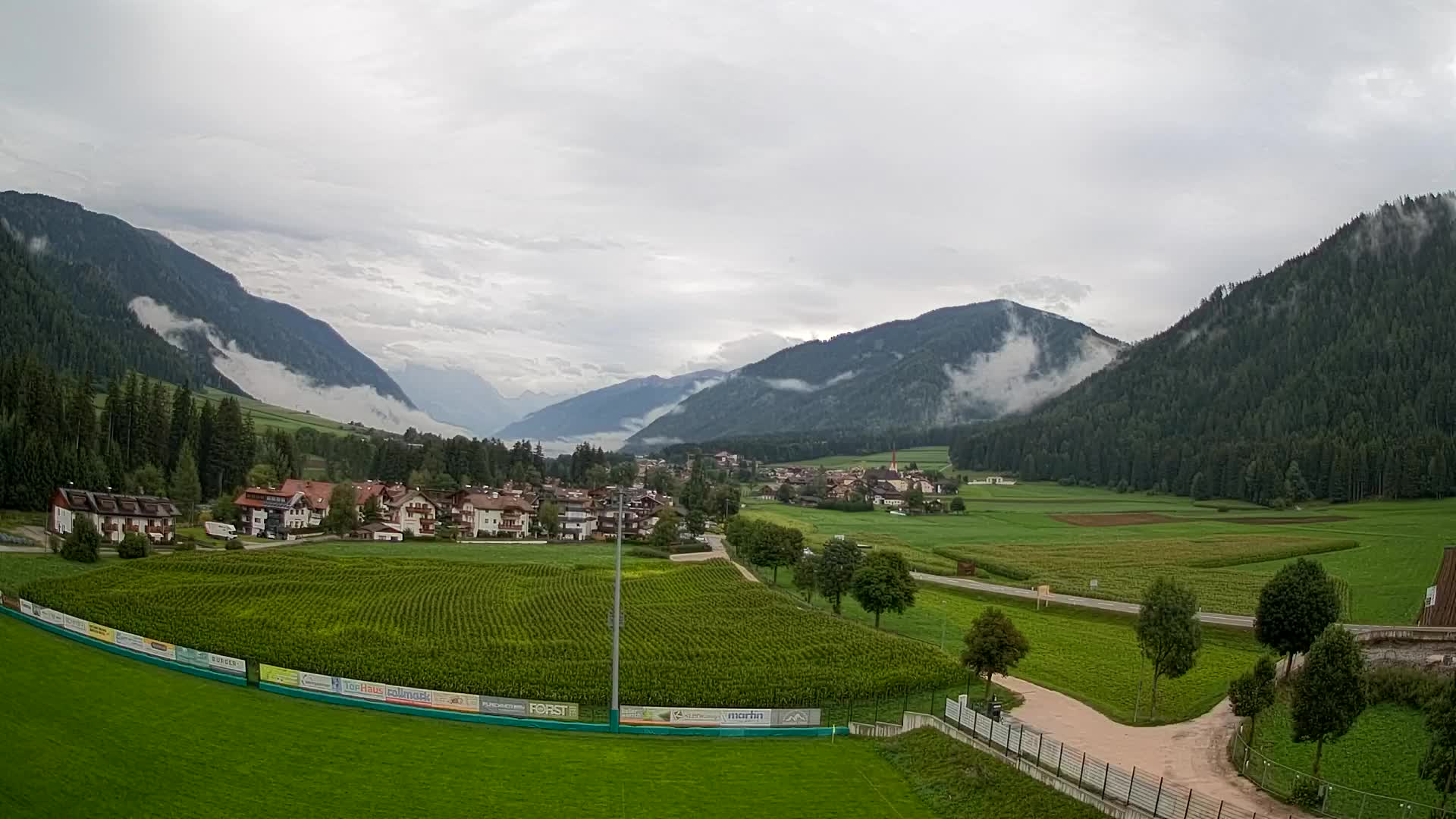 Webcam Niederrasen / Kronplatz – Vue en direct depuis la Vallée d’Anterselva