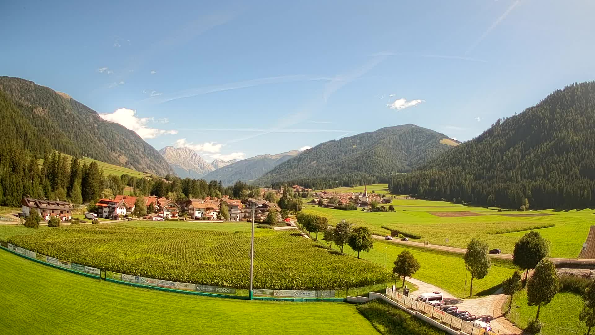 Web kamera Niederrasen / Kronplatz – Pogled v živo iz doline Anterselva