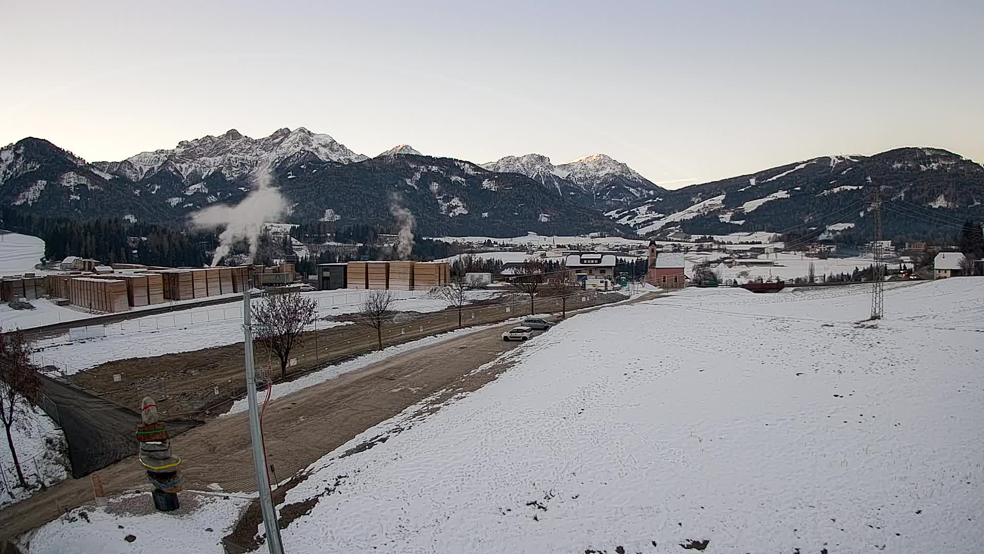 Webcam Rasun / Plan de Corones – Vista live dalla Valle di Anterselva