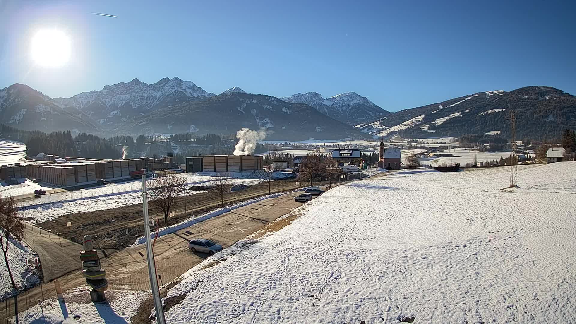 Webcam Rasun / Plan de Corones – Vista live dalla Valle di Anterselva