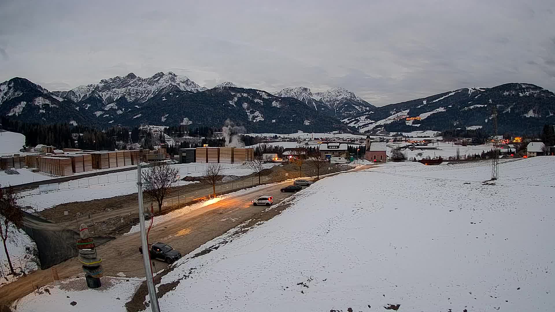 Webcam Rasun / Plan de Corones – Vista live dalla Valle di Anterselva