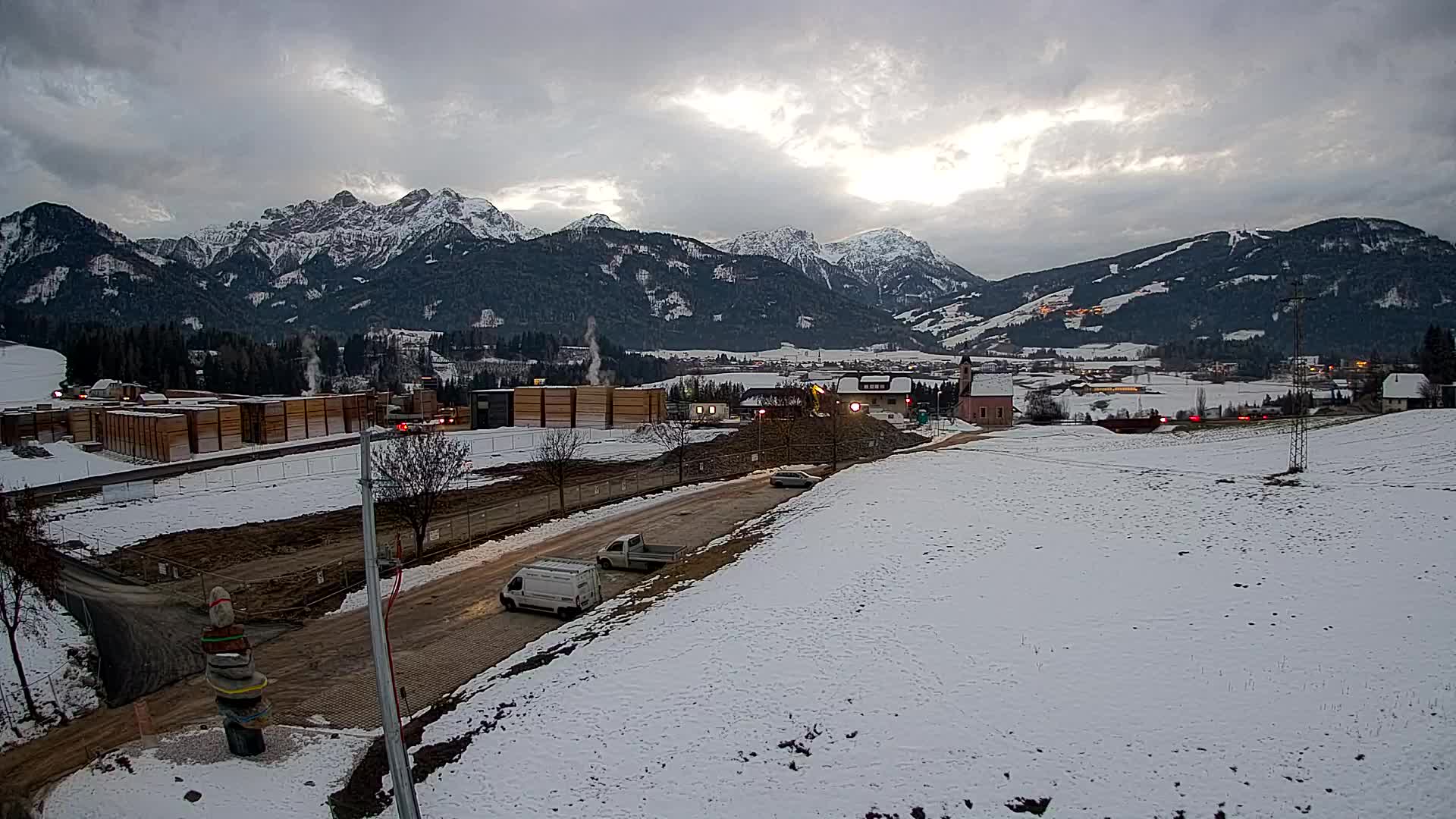 Webcam Rasun / Plan de Corones – Vista live dalla Valle di Anterselva