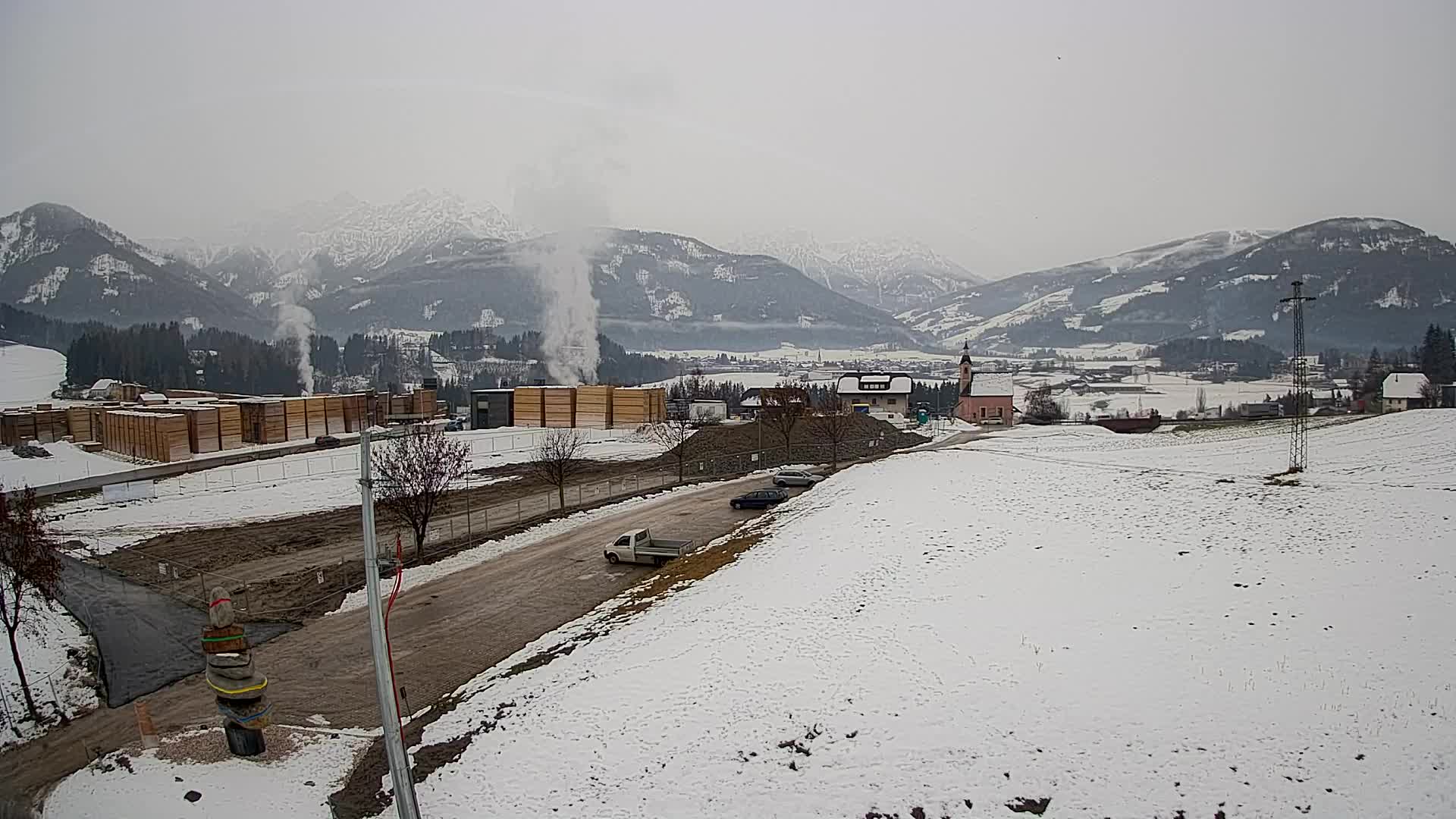 Webcam Rasun / Plan de Corones – Vista live dalla Valle di Anterselva