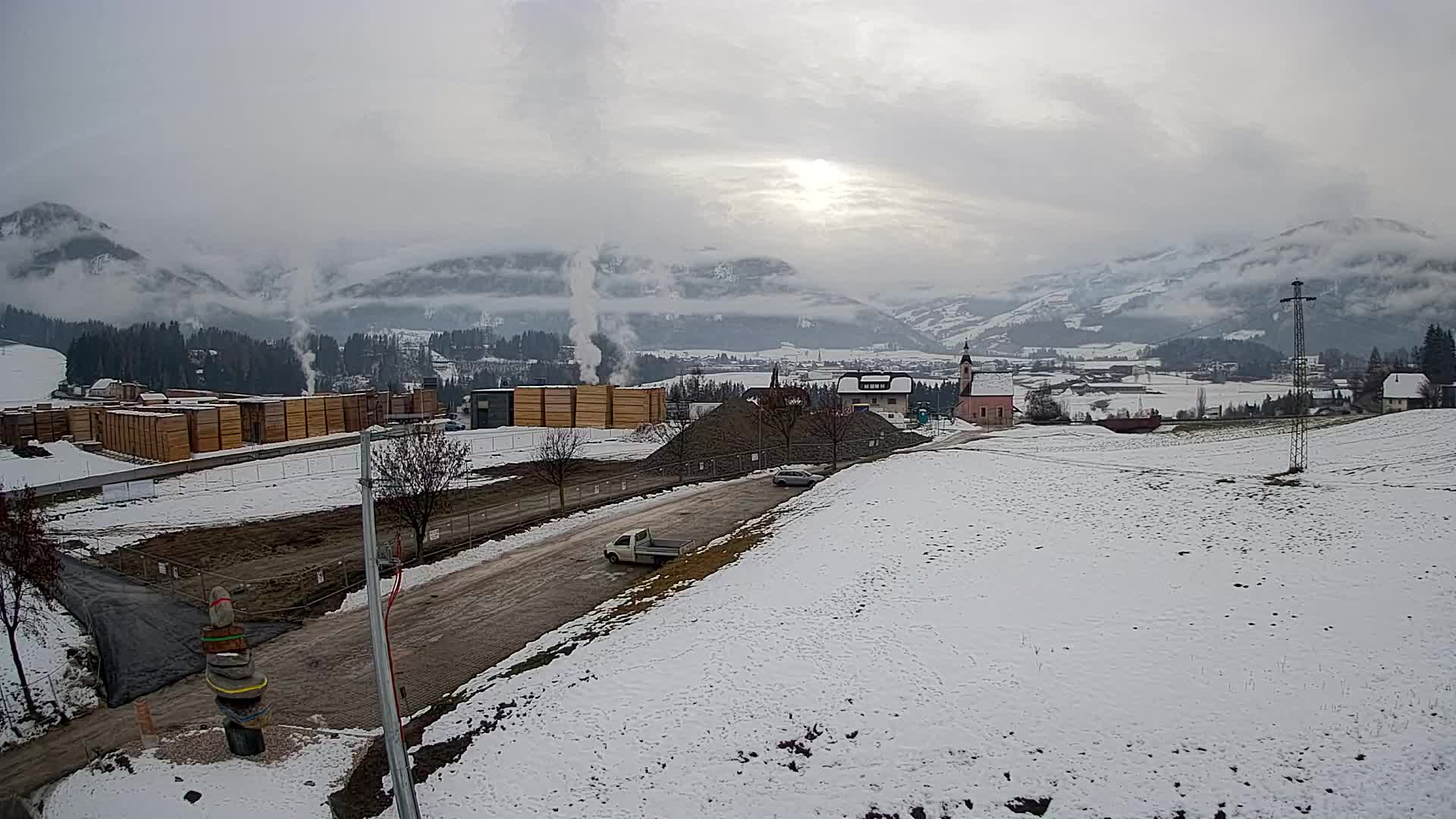 Webcam Rasun / Plan de Corones – Vista live dalla Valle di Anterselva