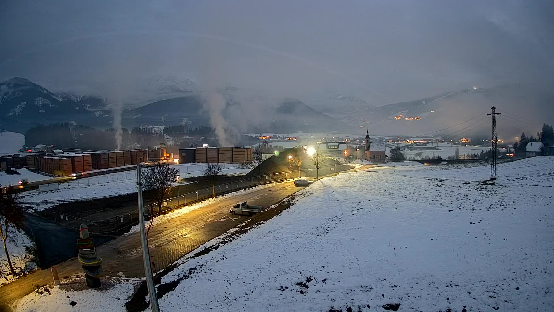 Webcam Rasun / Plan de Corones – Vista live dalla Valle di Anterselva