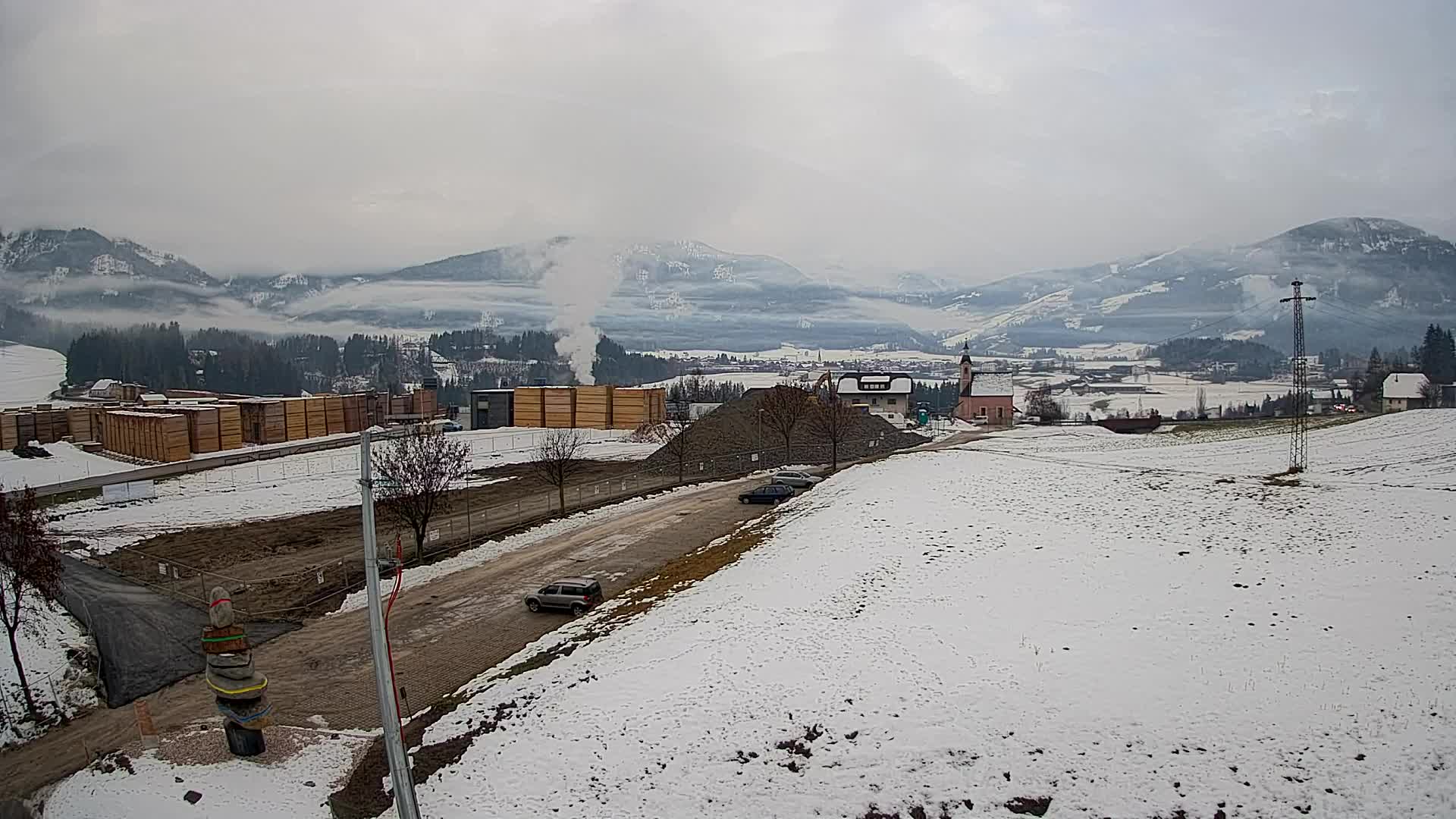 Webcam Rasun / Plan de Corones – Vista live dalla Valle di Anterselva