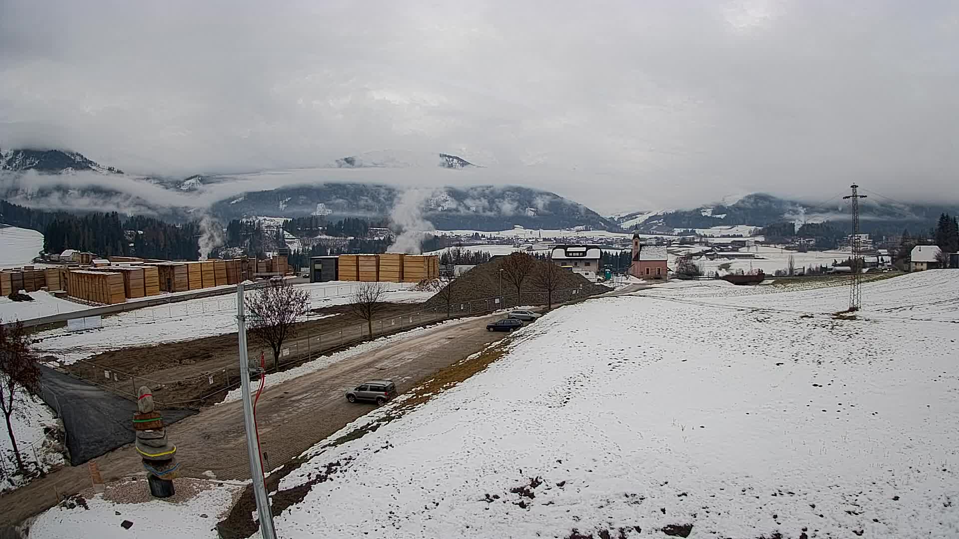 Webcam Rasun / Plan de Corones – Vista live dalla Valle di Anterselva