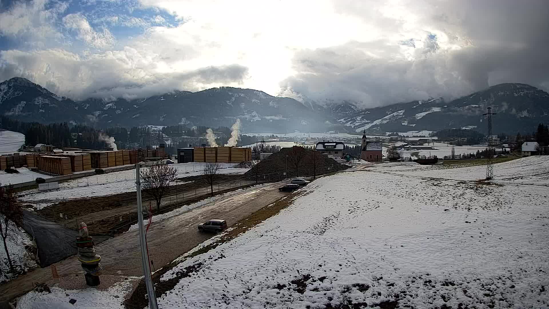 Webcam Rasun / Plan de Corones – Vista live dalla Valle di Anterselva