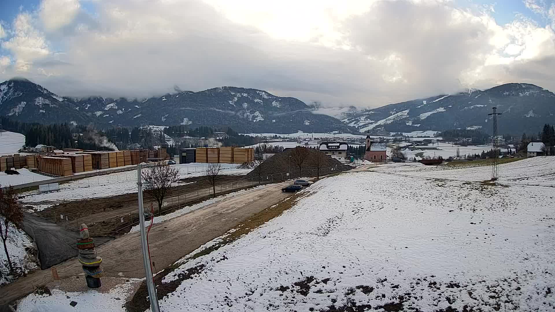 Webcam Rasun / Plan de Corones – Vista live dalla Valle di Anterselva