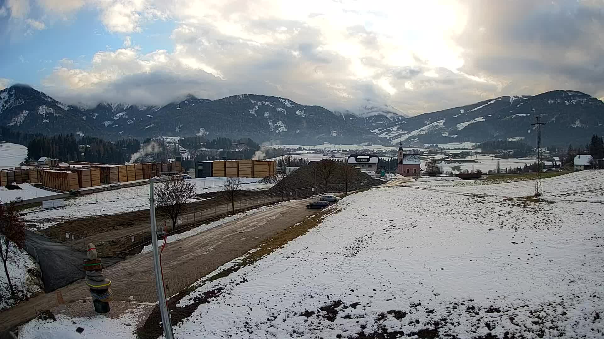 Webcam Rasun / Plan de Corones – Vista live dalla Valle di Anterselva