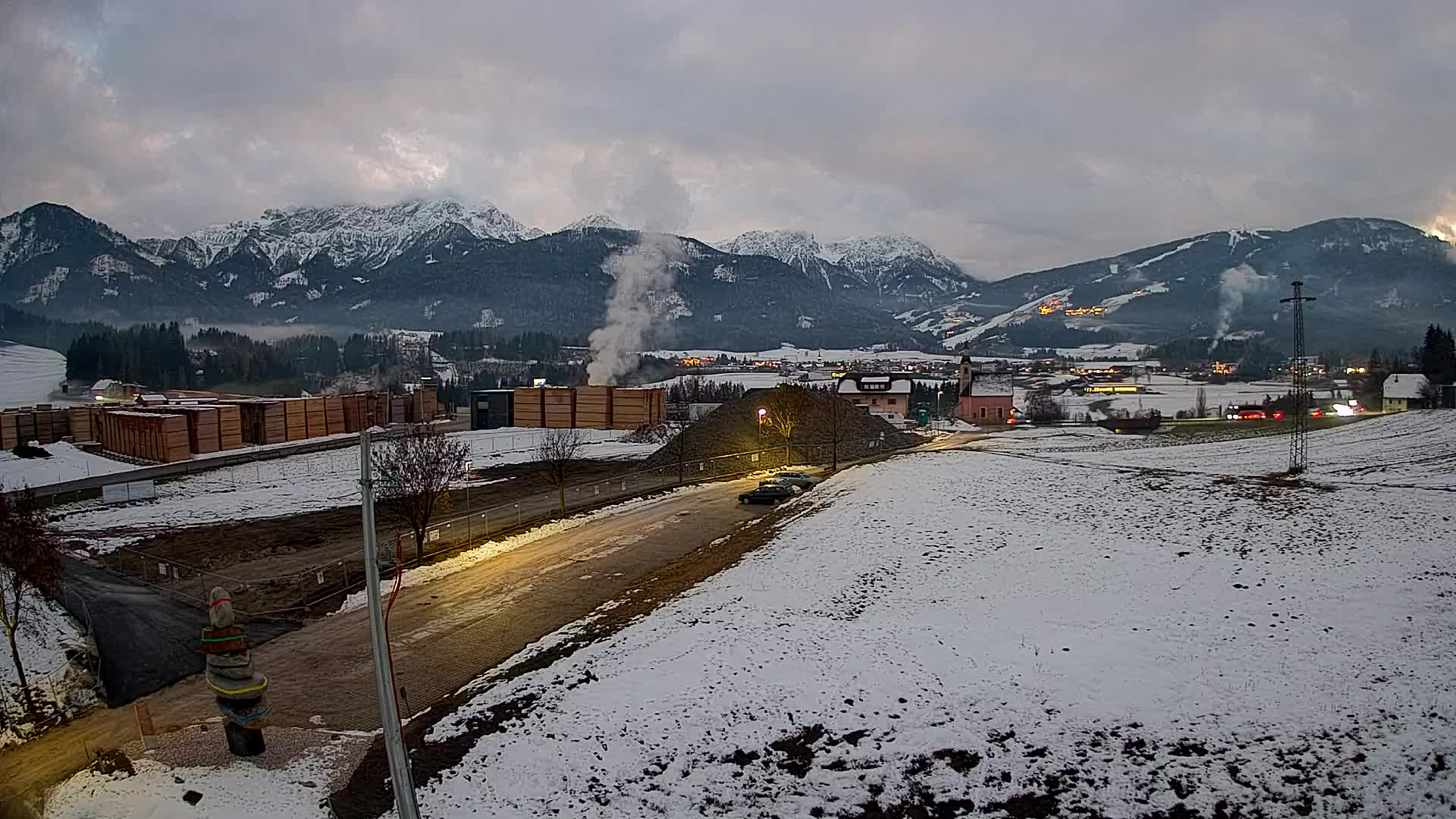 Webcam Rasun / Plan de Corones – Vista live dalla Valle di Anterselva