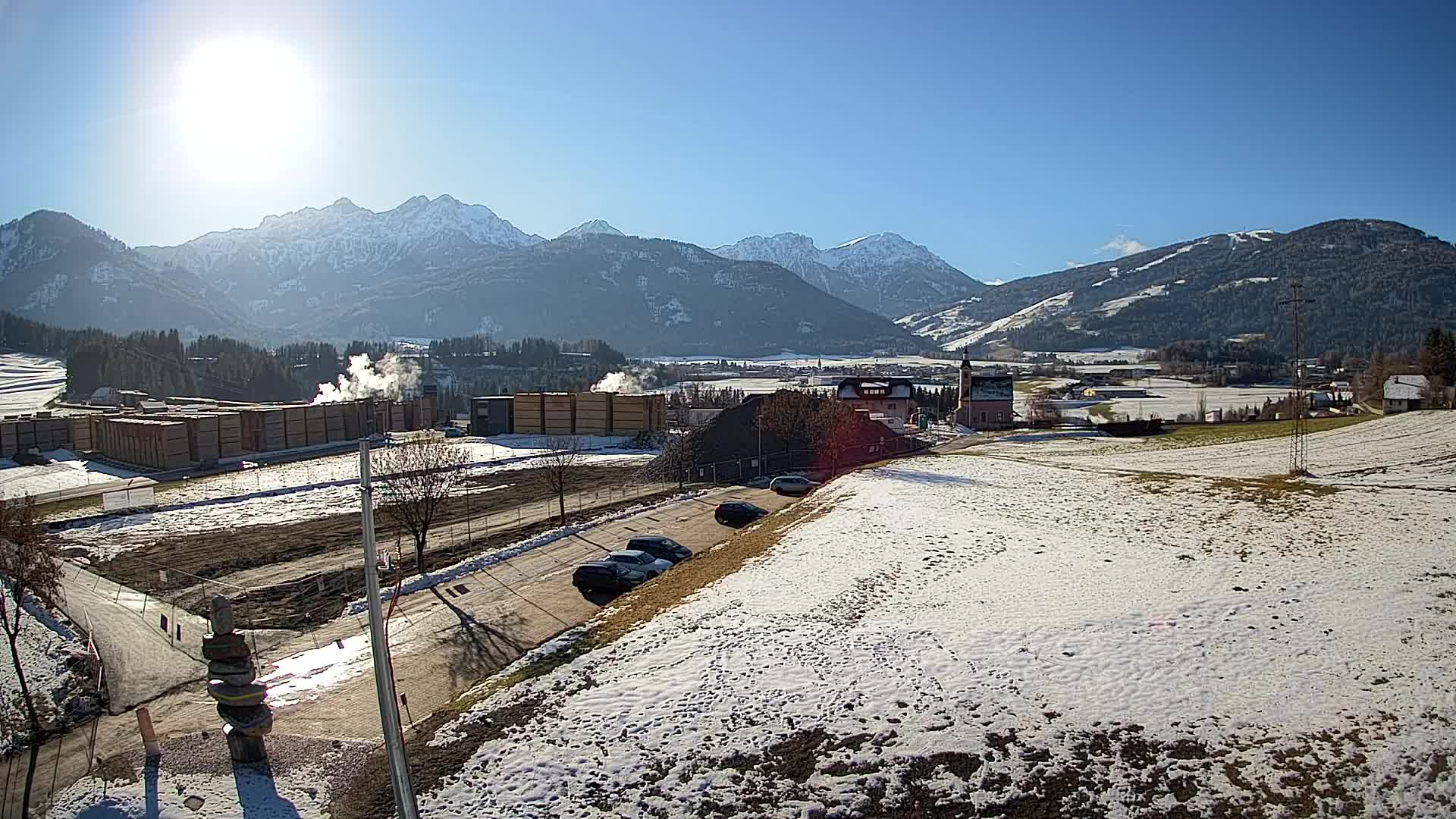 Webcam Rasun / Plan de Corones – Vista live dalla Valle di Anterselva