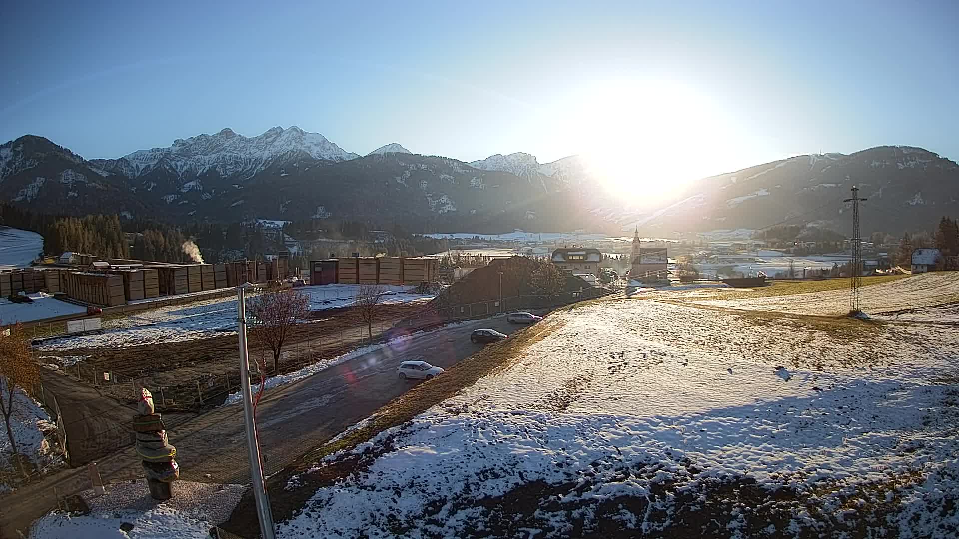 Webcam Rasun / Plan de Corones – Vista live dalla Valle di Anterselva