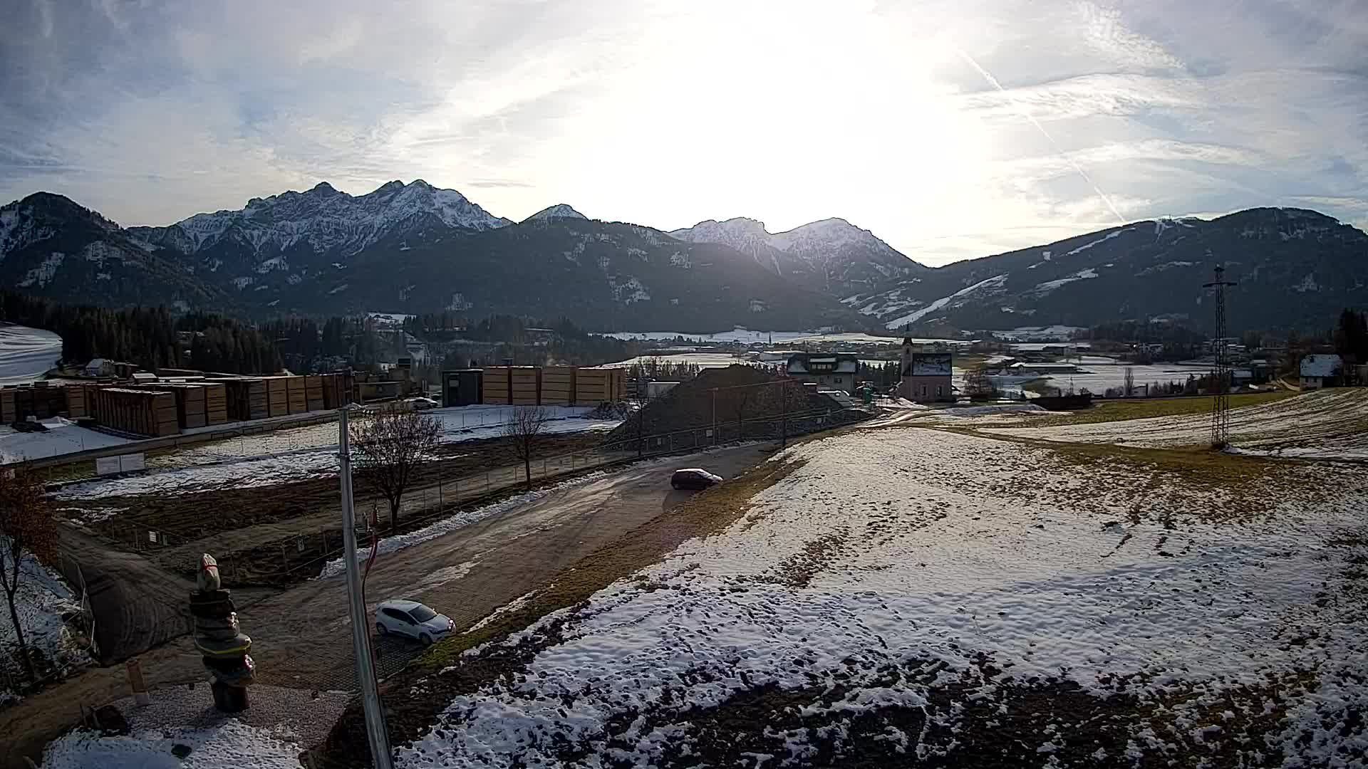 Webcam Rasun / Plan de Corones – Vista live dalla Valle di Anterselva