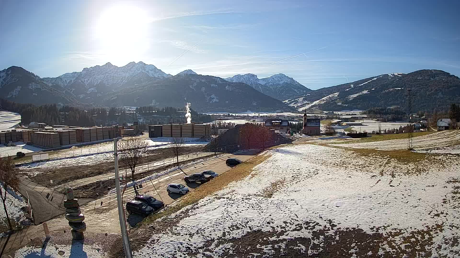 Webcam Rasun / Plan de Corones – Vista live dalla Valle di Anterselva