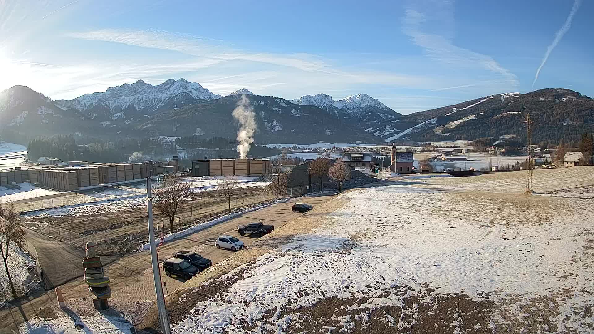 Webcam Rasun / Plan de Corones – Vista live dalla Valle di Anterselva