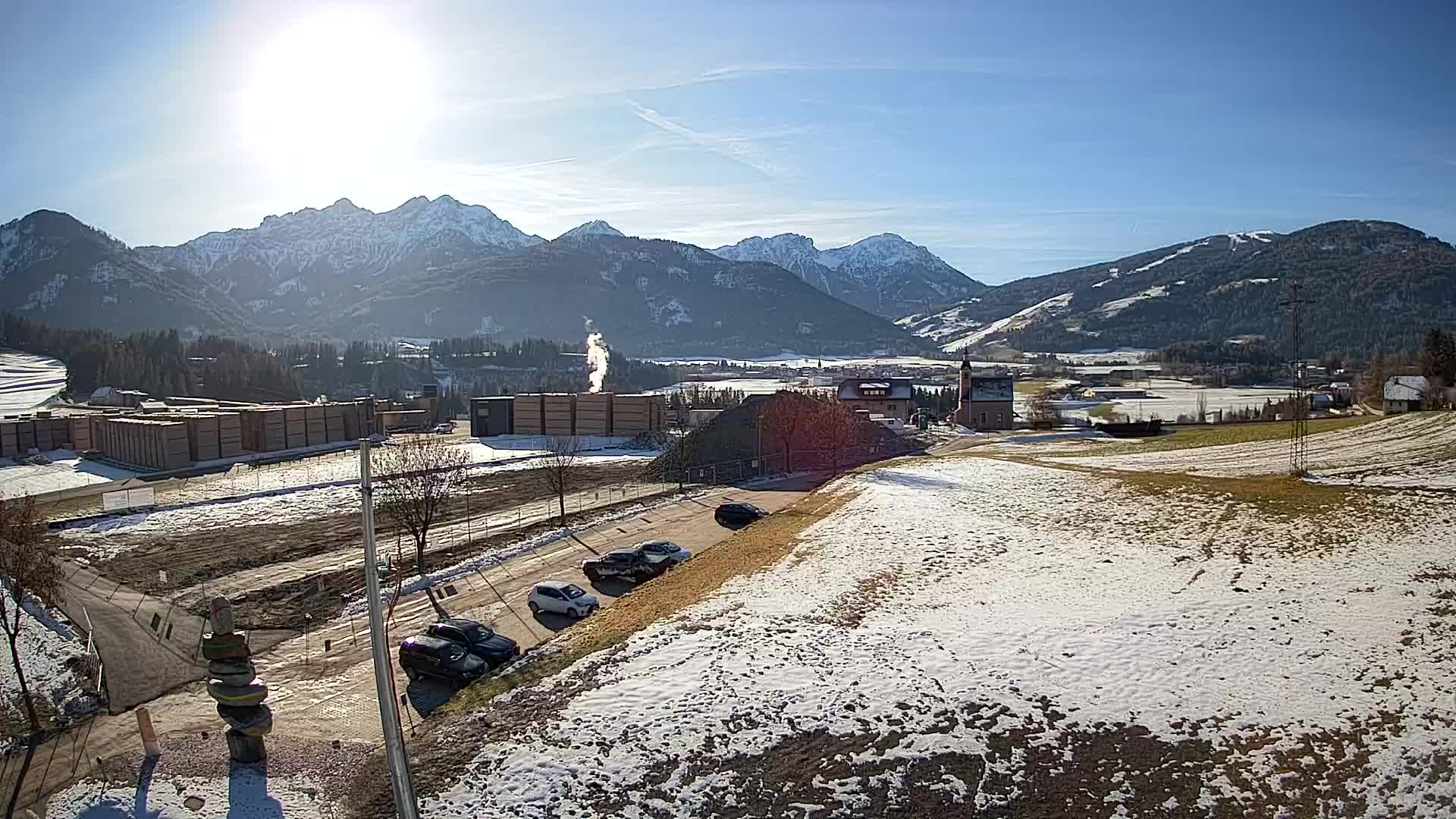 Webcam Rasun / Plan de Corones – Vista live dalla Valle di Anterselva
