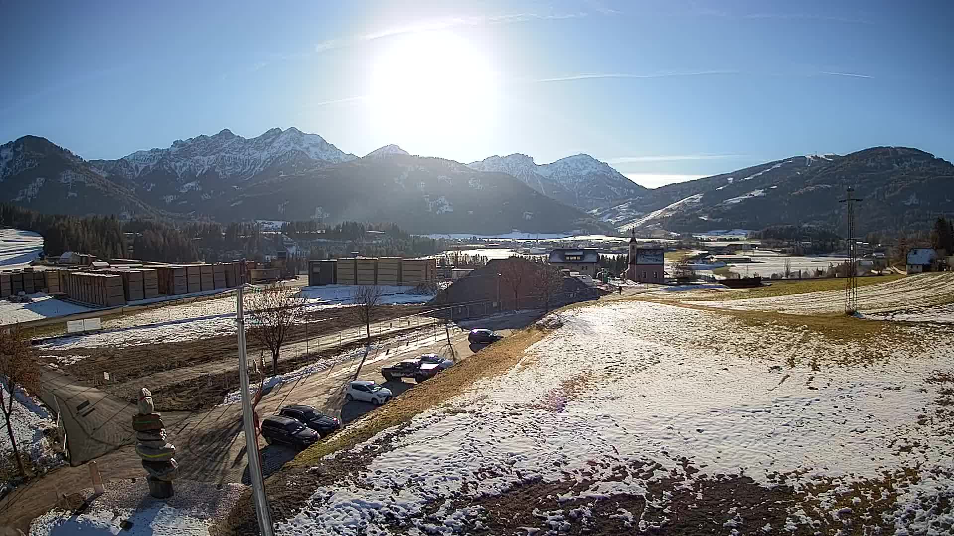 Webcam Rasun / Plan de Corones – Vista live dalla Valle di Anterselva