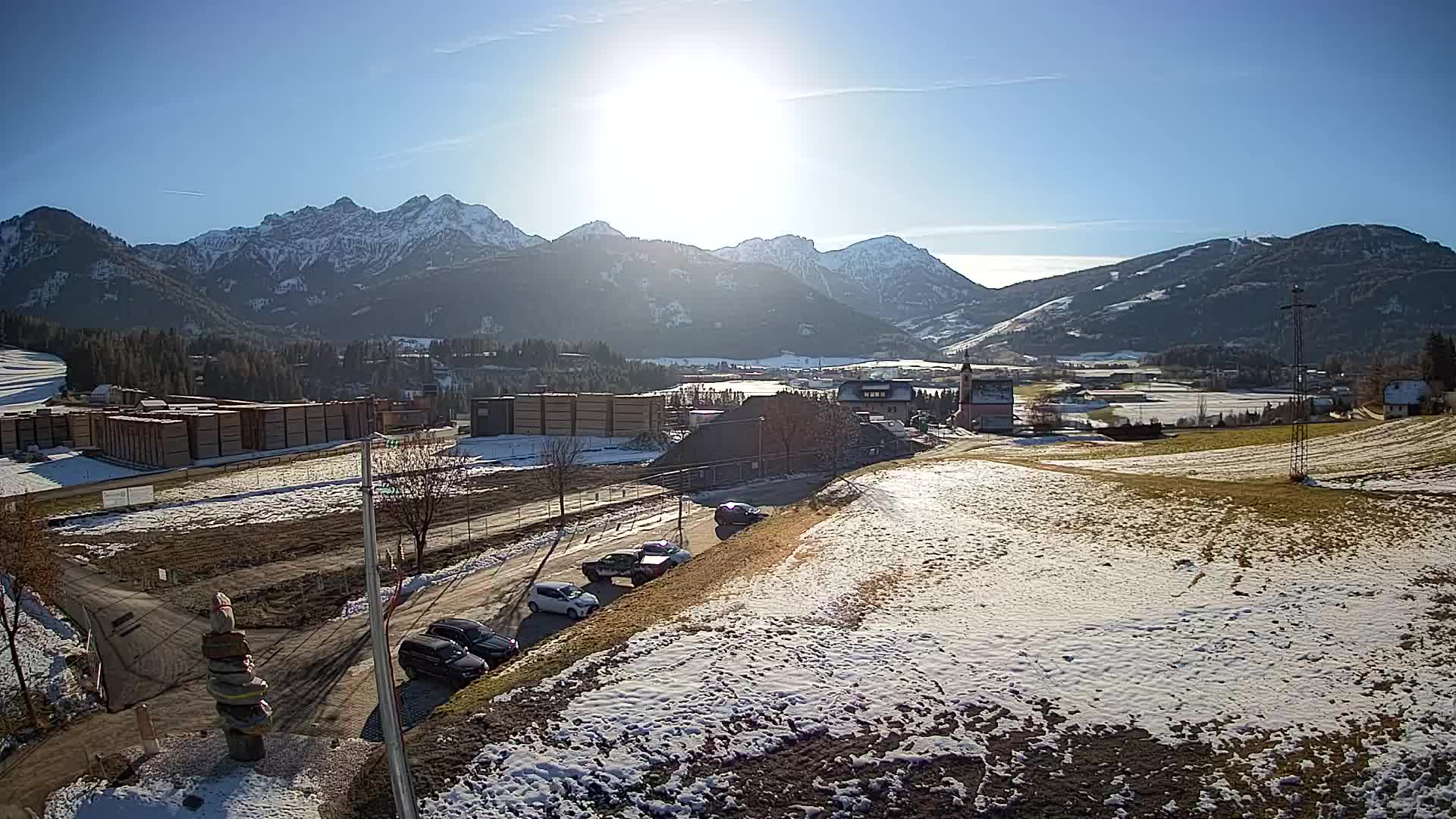 Webcam Rasun / Plan de Corones – Vista live dalla Valle di Anterselva