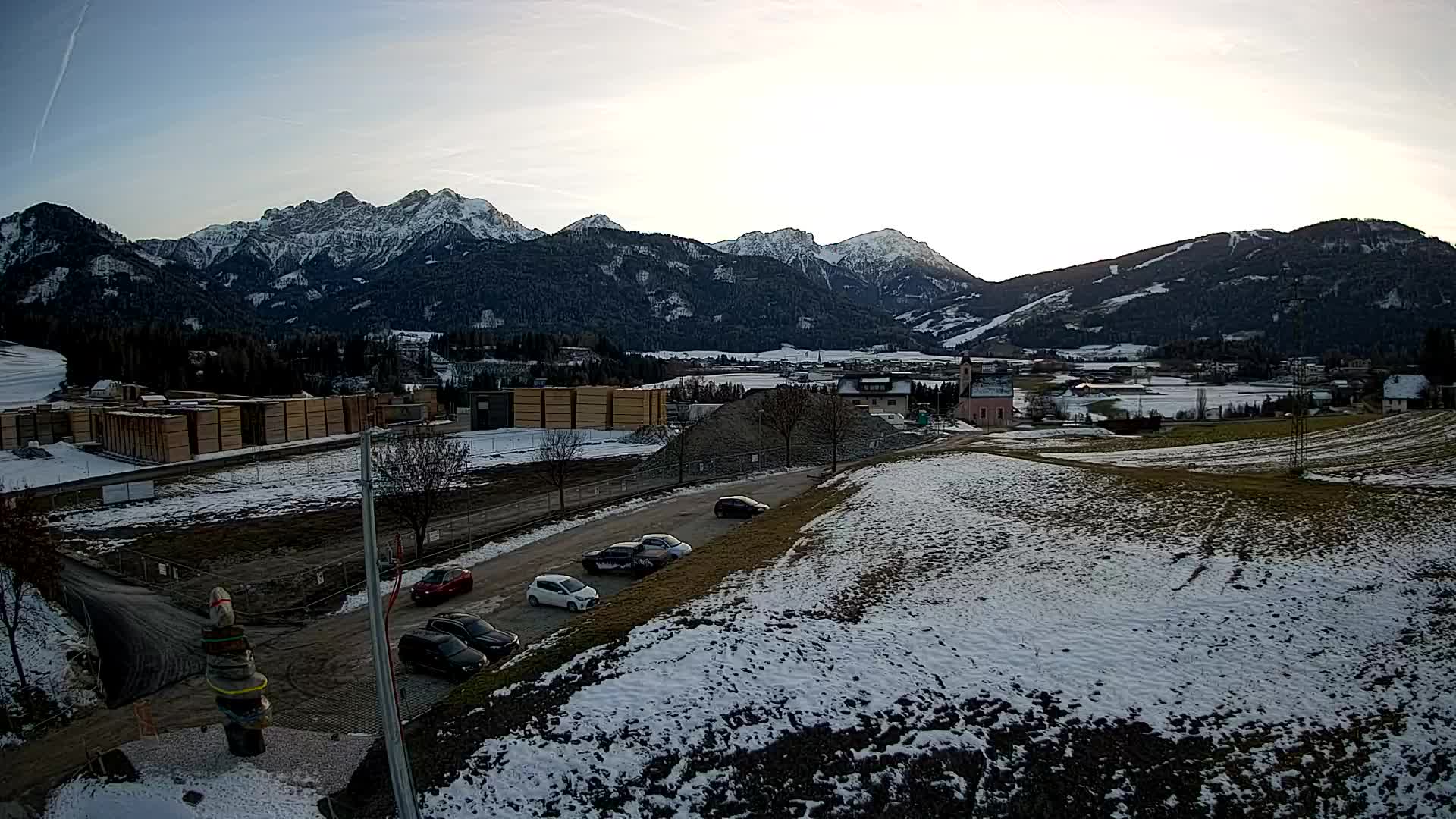 Webcam Rasun / Plan de Corones – Vista live dalla Valle di Anterselva