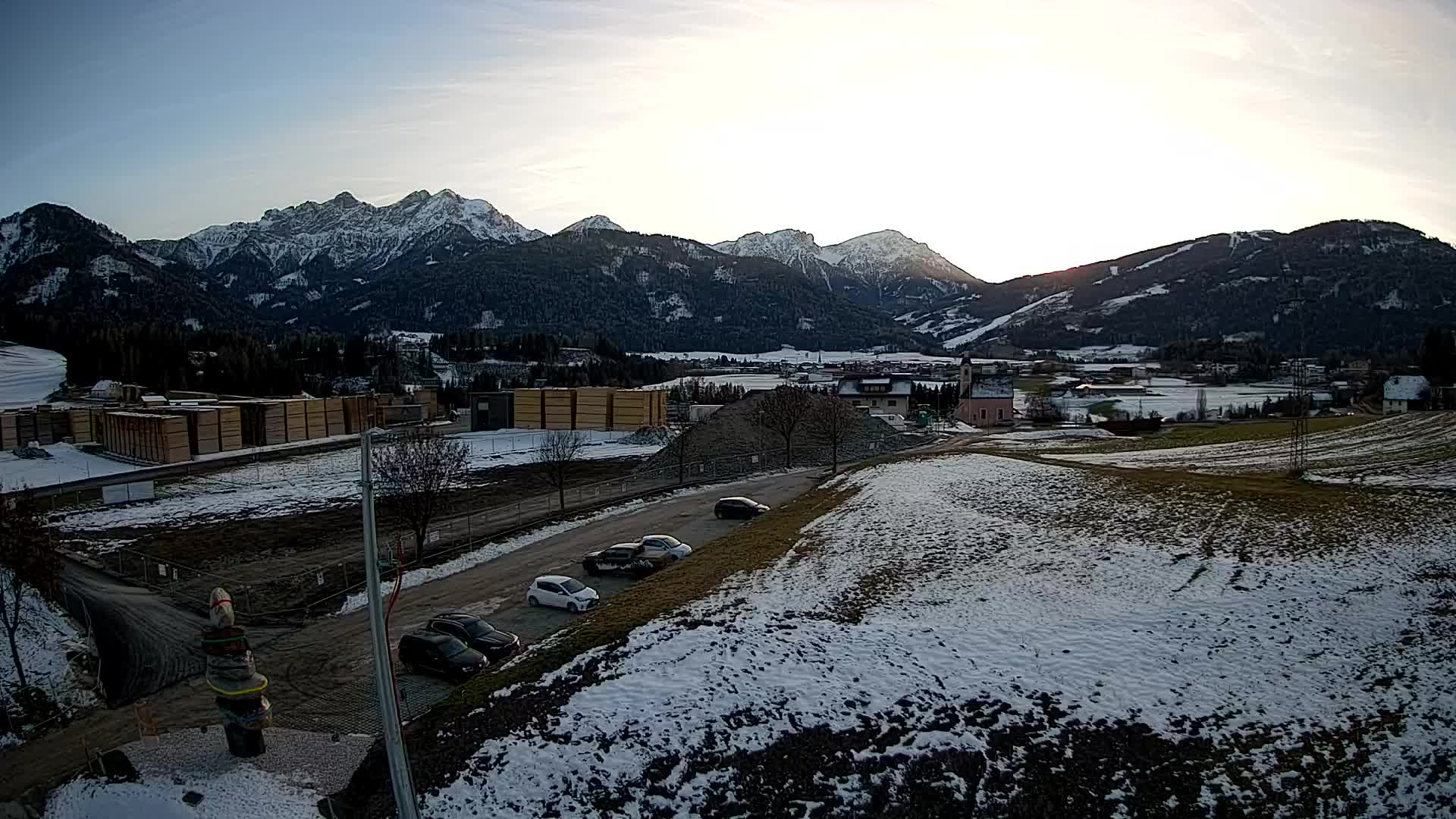 Webcam Rasun / Plan de Corones – Vista live dalla Valle di Anterselva