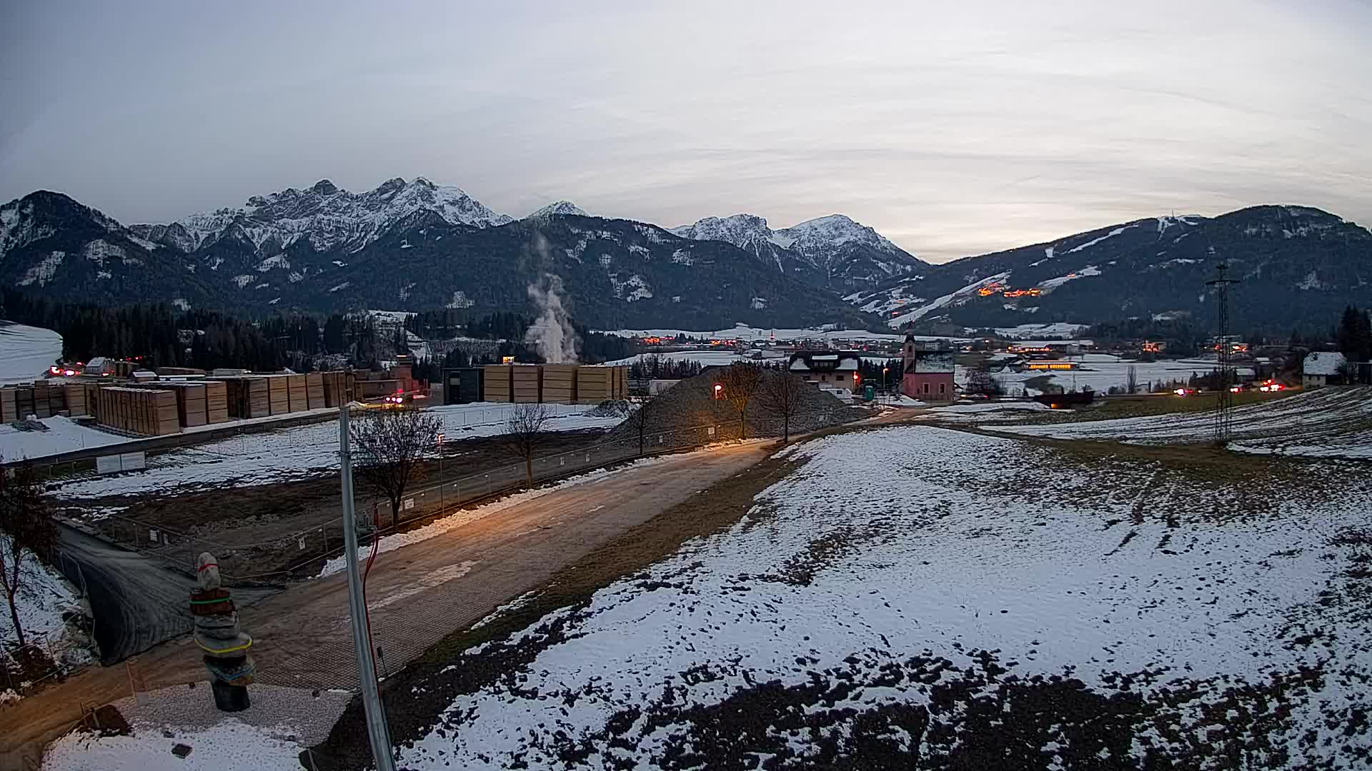 Webcam Rasun / Plan de Corones – Vista live dalla Valle di Anterselva