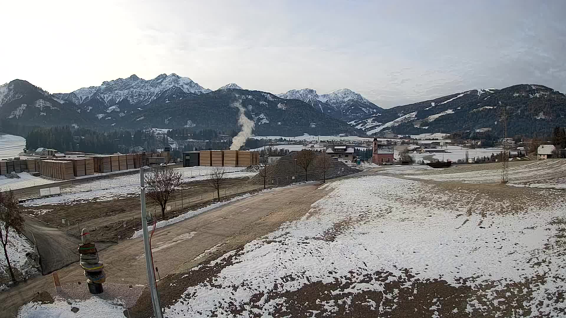 Webcam Rasun / Plan de Corones – Vista live dalla Valle di Anterselva