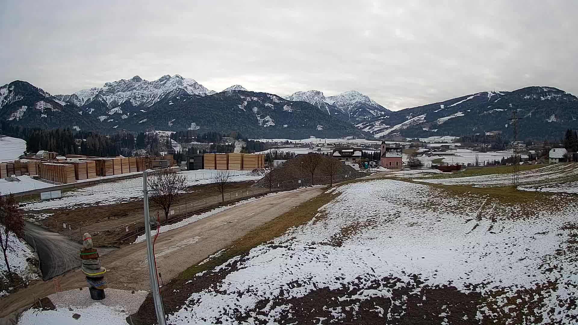 Webcam Rasun / Plan de Corones – Vista live dalla Valle di Anterselva