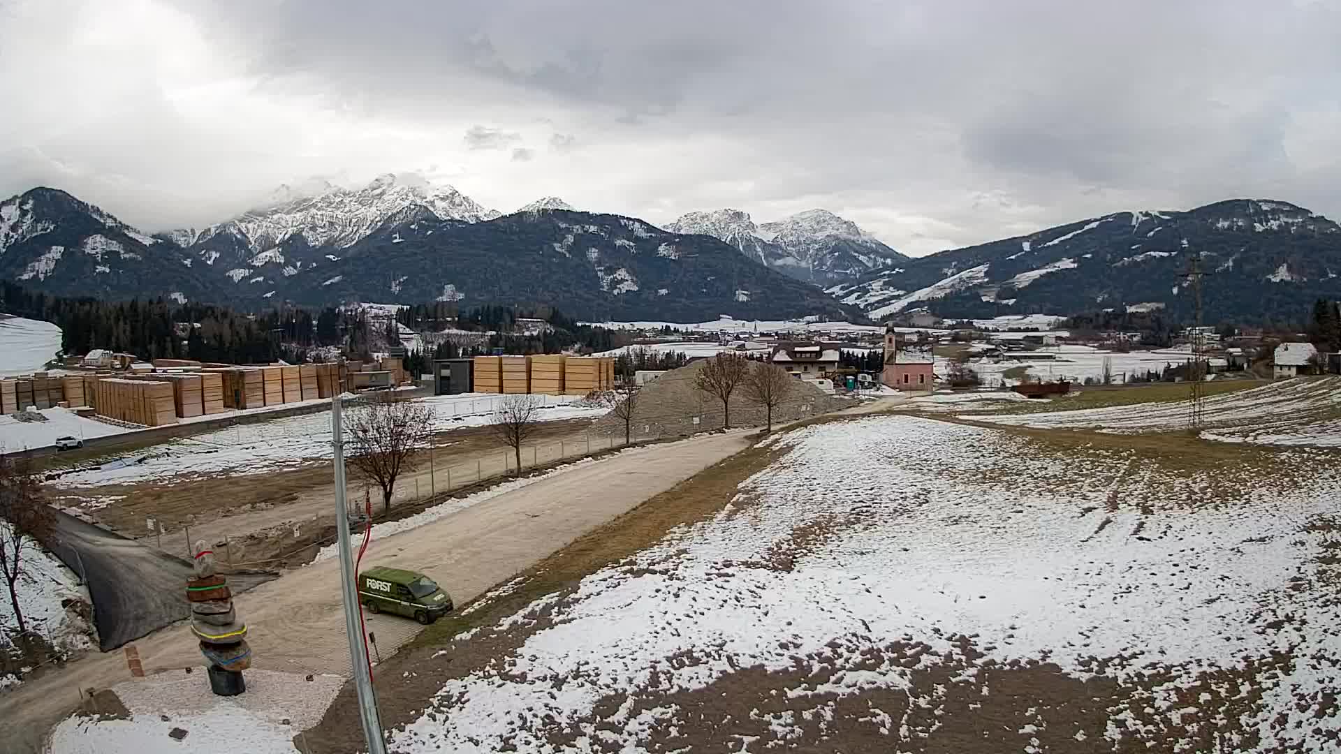 Webcam Rasun / Plan de Corones – Vista live dalla Valle di Anterselva