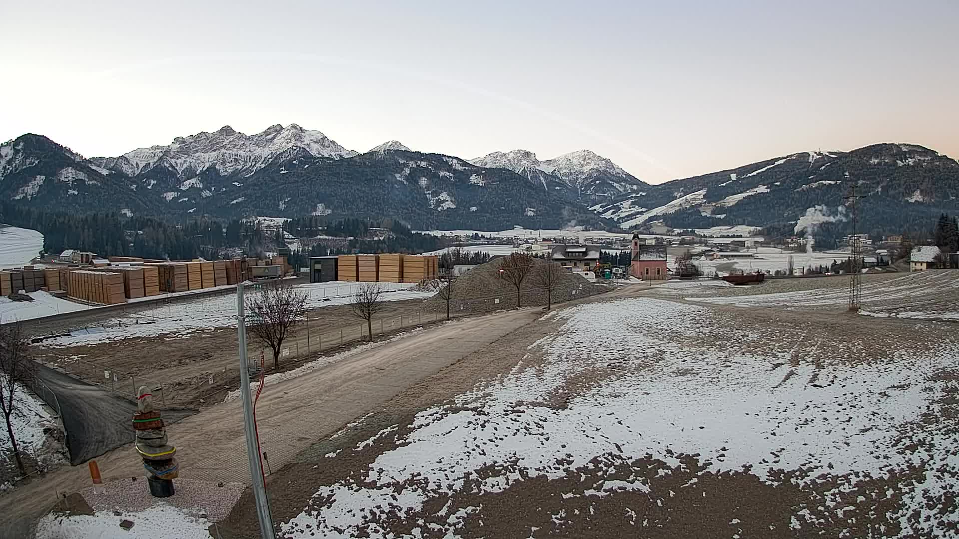 Webcam Rasun / Plan de Corones – Vista live dalla Valle di Anterselva