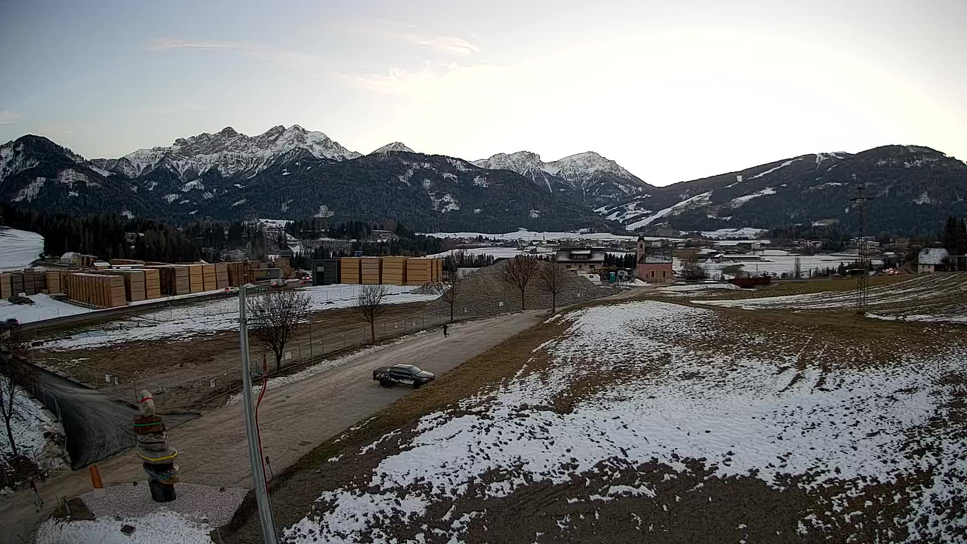 Webcam Rasun / Plan de Corones – Vista live dalla Valle di Anterselva