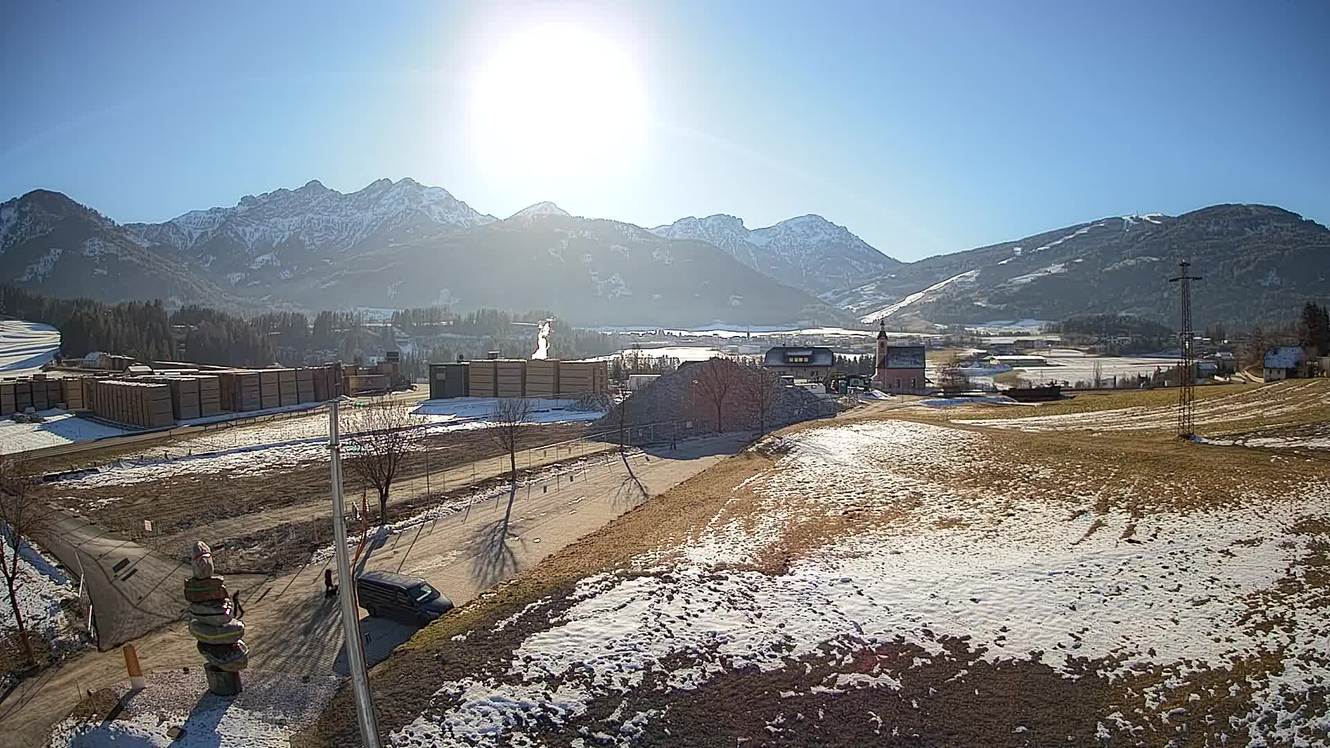 Webcam Rasun / Plan de Corones – Vista live dalla Valle di Anterselva