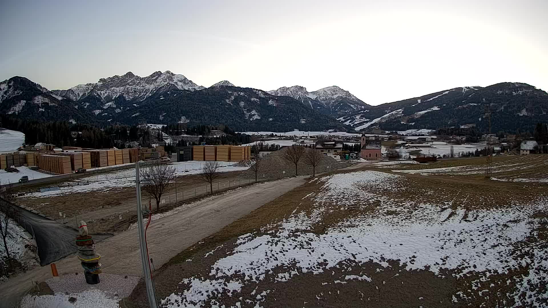 Webcam Rasun / Plan de Corones – Vista live dalla Valle di Anterselva