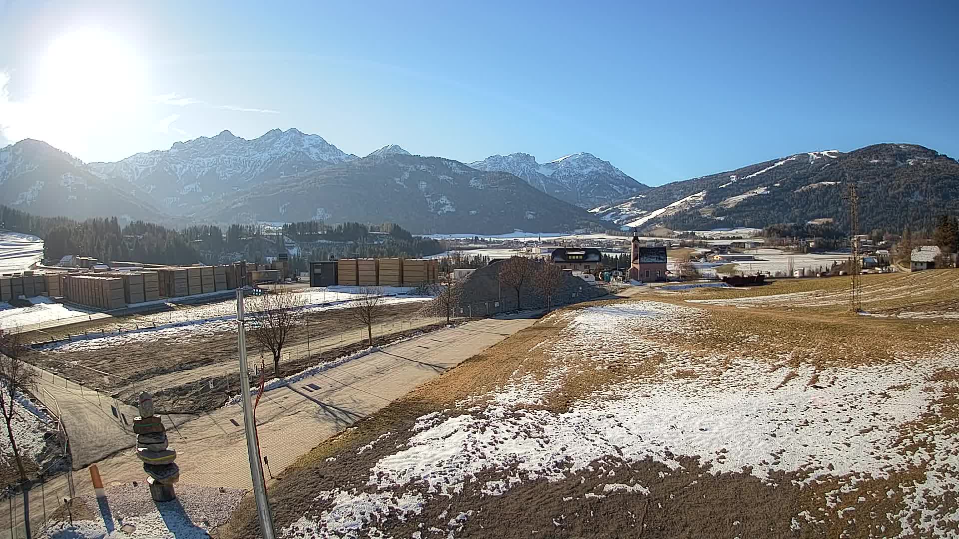 Webcam Rasun / Plan de Corones – Vista live dalla Valle di Anterselva