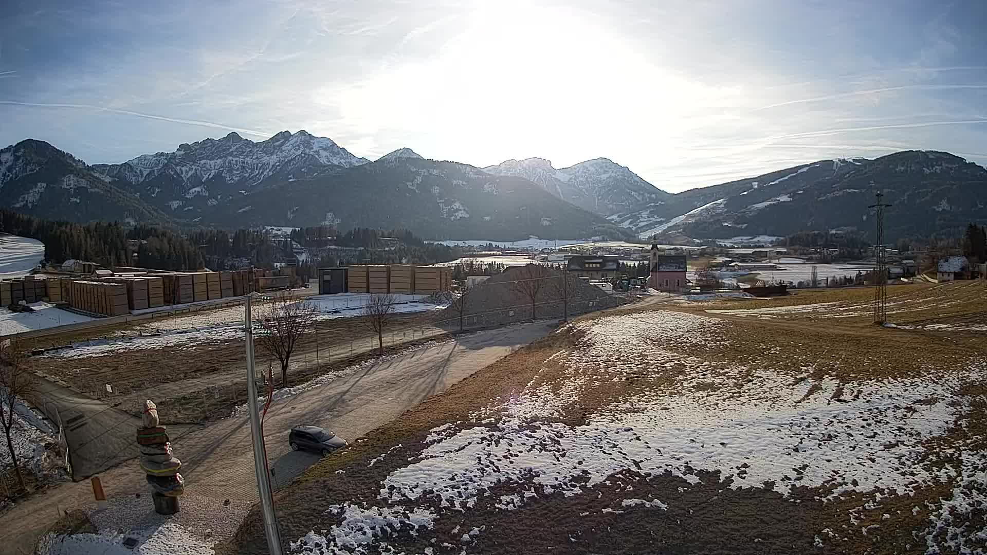 Webcam Rasun / Plan de Corones – Vista live dalla Valle di Anterselva