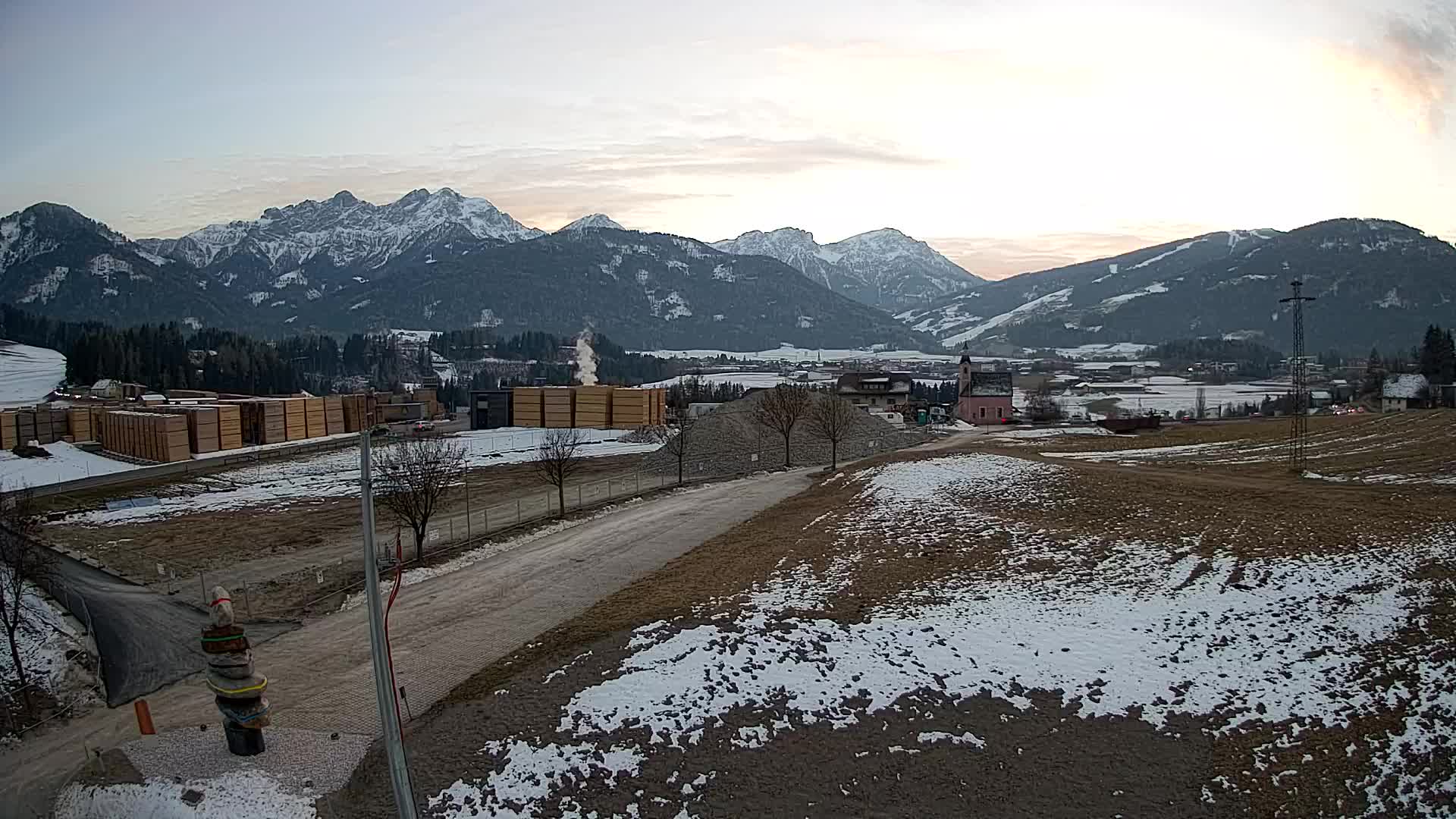 Webcam Rasun / Plan de Corones – Vista live dalla Valle di Anterselva