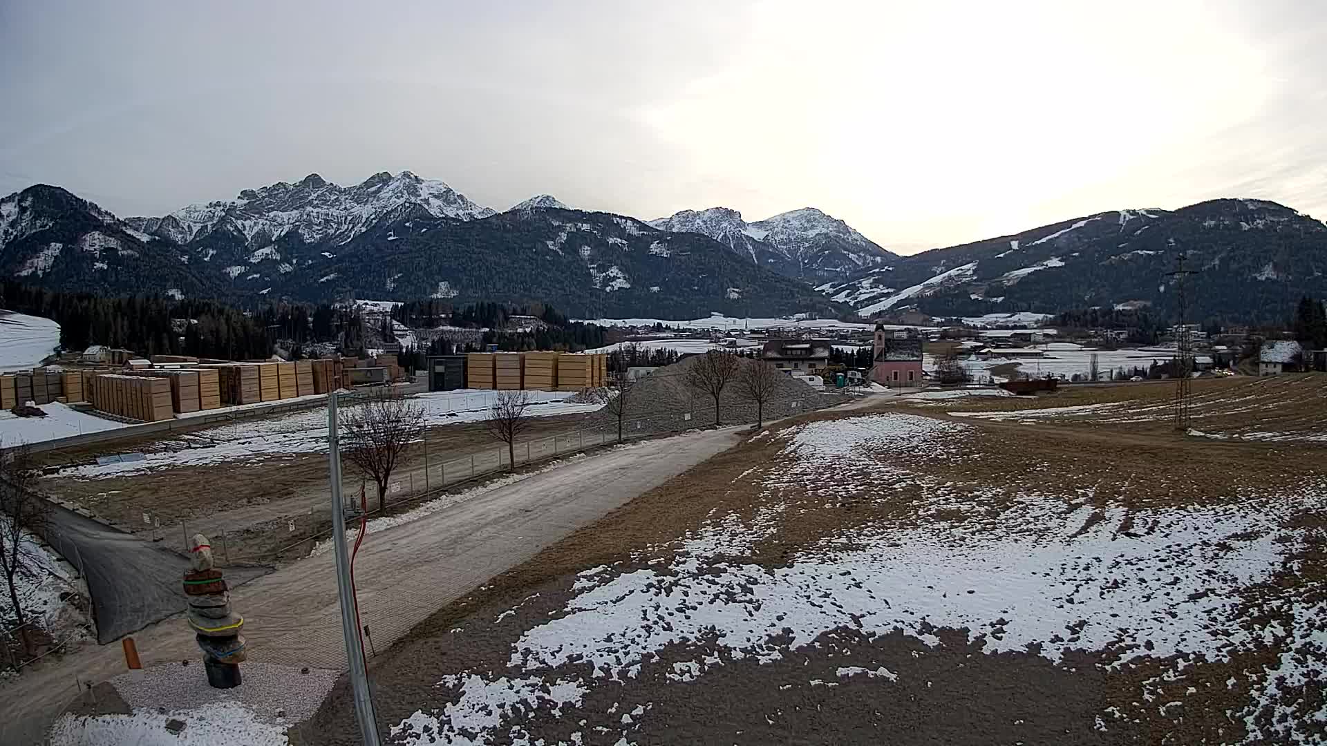 Webcam Rasun / Plan de Corones – Vista live dalla Valle di Anterselva