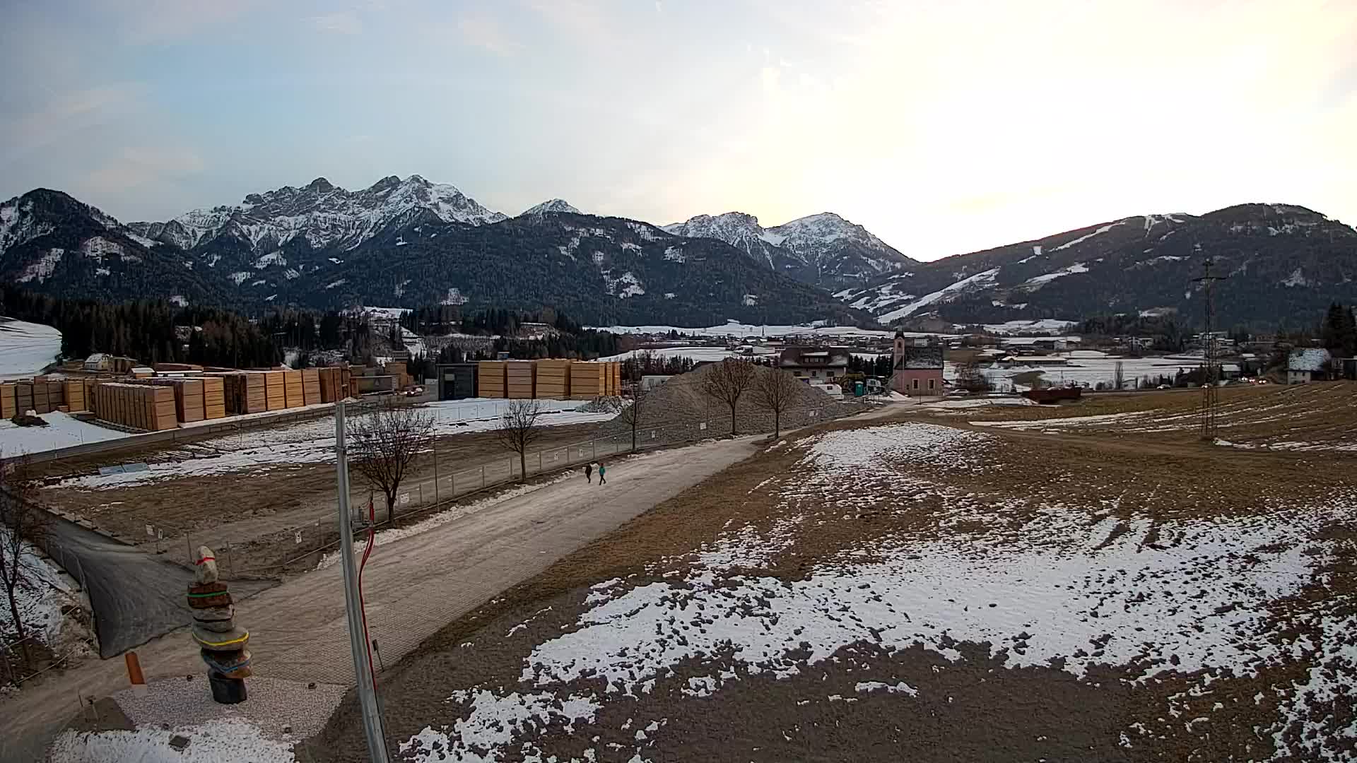 Webcam Rasun / Plan de Corones – Vista live dalla Valle di Anterselva