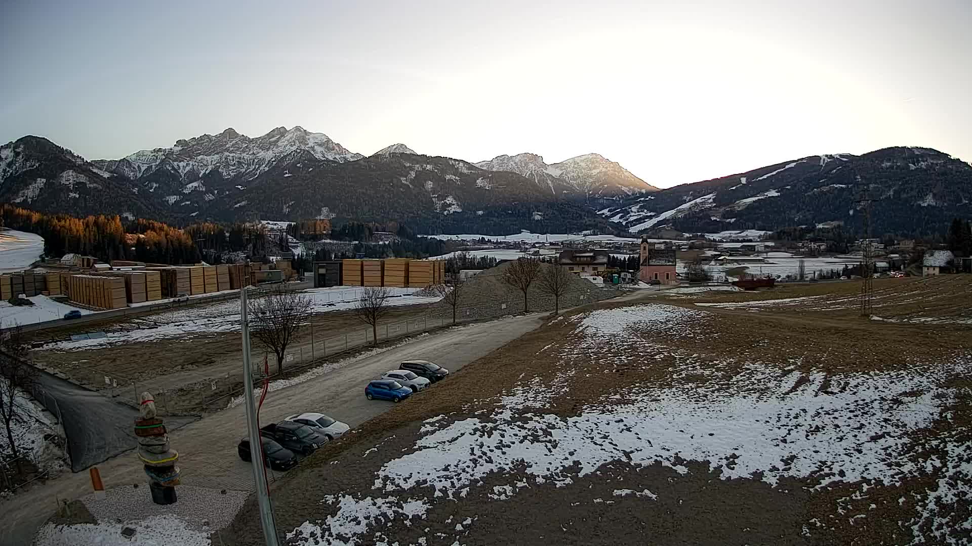 Webcam Rasun / Plan de Corones – Vista live dalla Valle di Anterselva