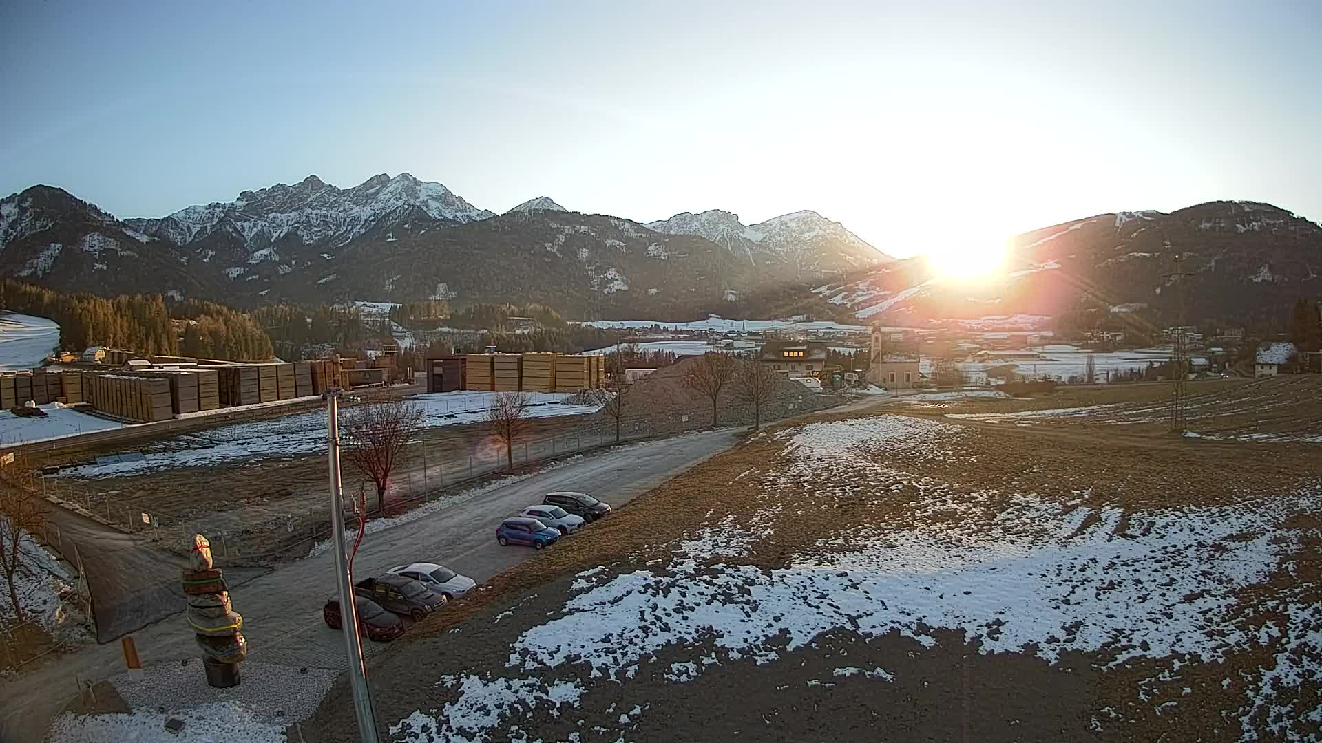 Webcam Rasun / Plan de Corones – Vista live dalla Valle di Anterselva