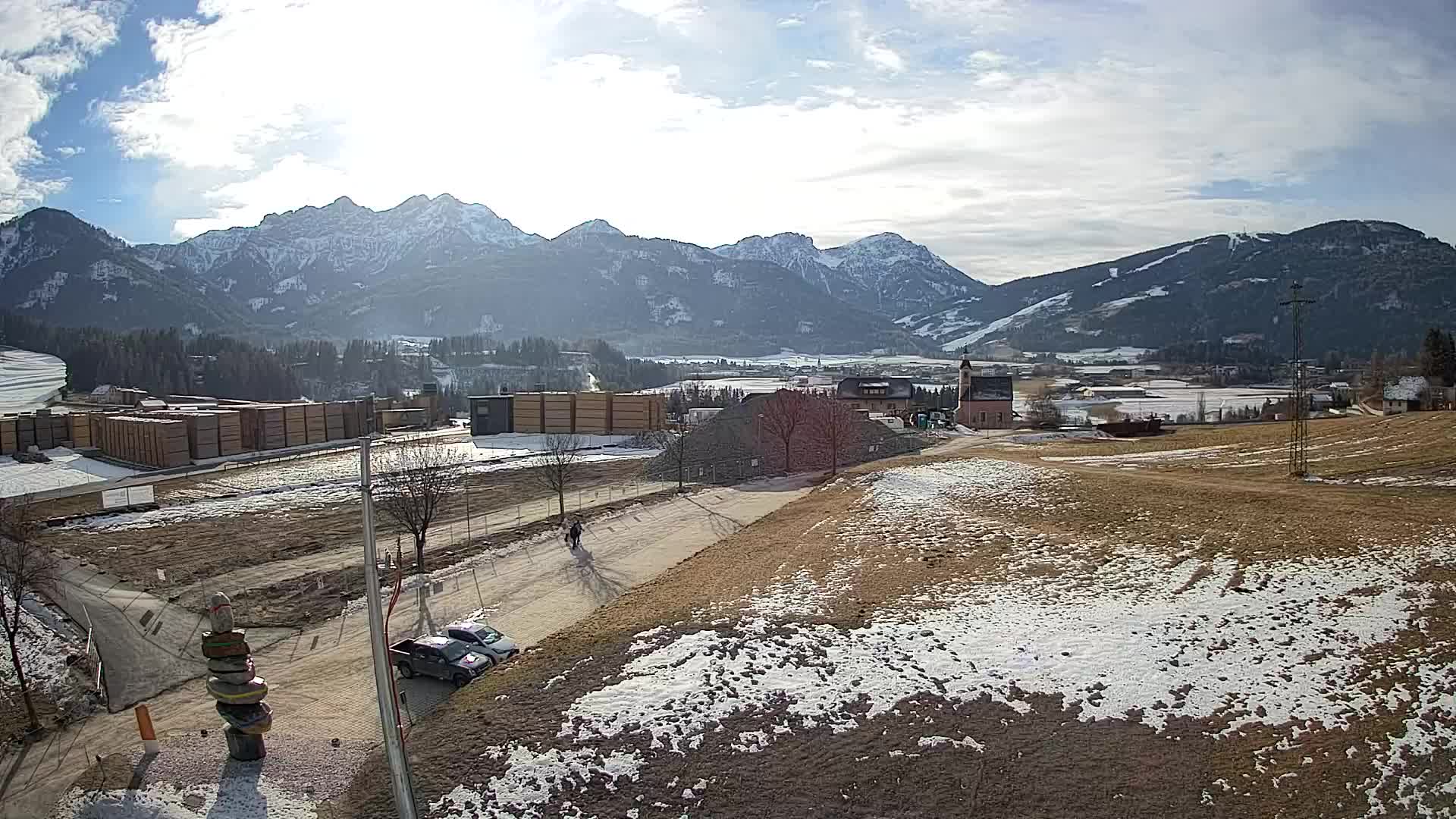 Webcam Rasun / Plan de Corones – Vista live dalla Valle di Anterselva