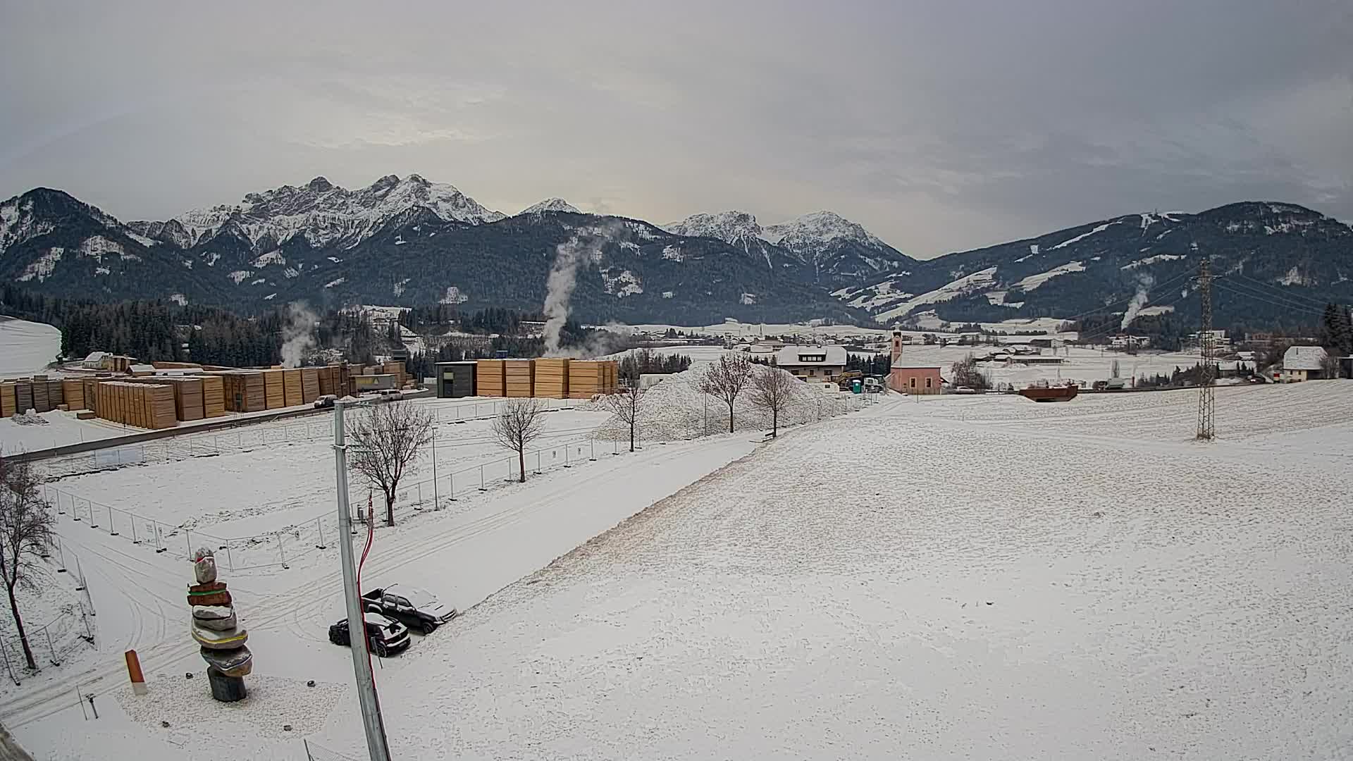 Webcam Rasun / Plan de Corones – Vista live dalla Valle di Anterselva