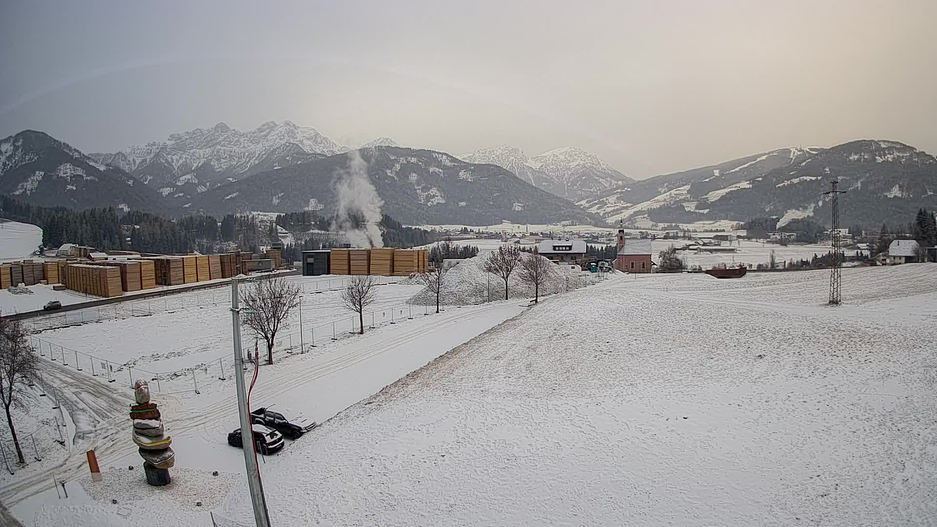 Webcam Rasun / Plan de Corones – Vista live dalla Valle di Anterselva