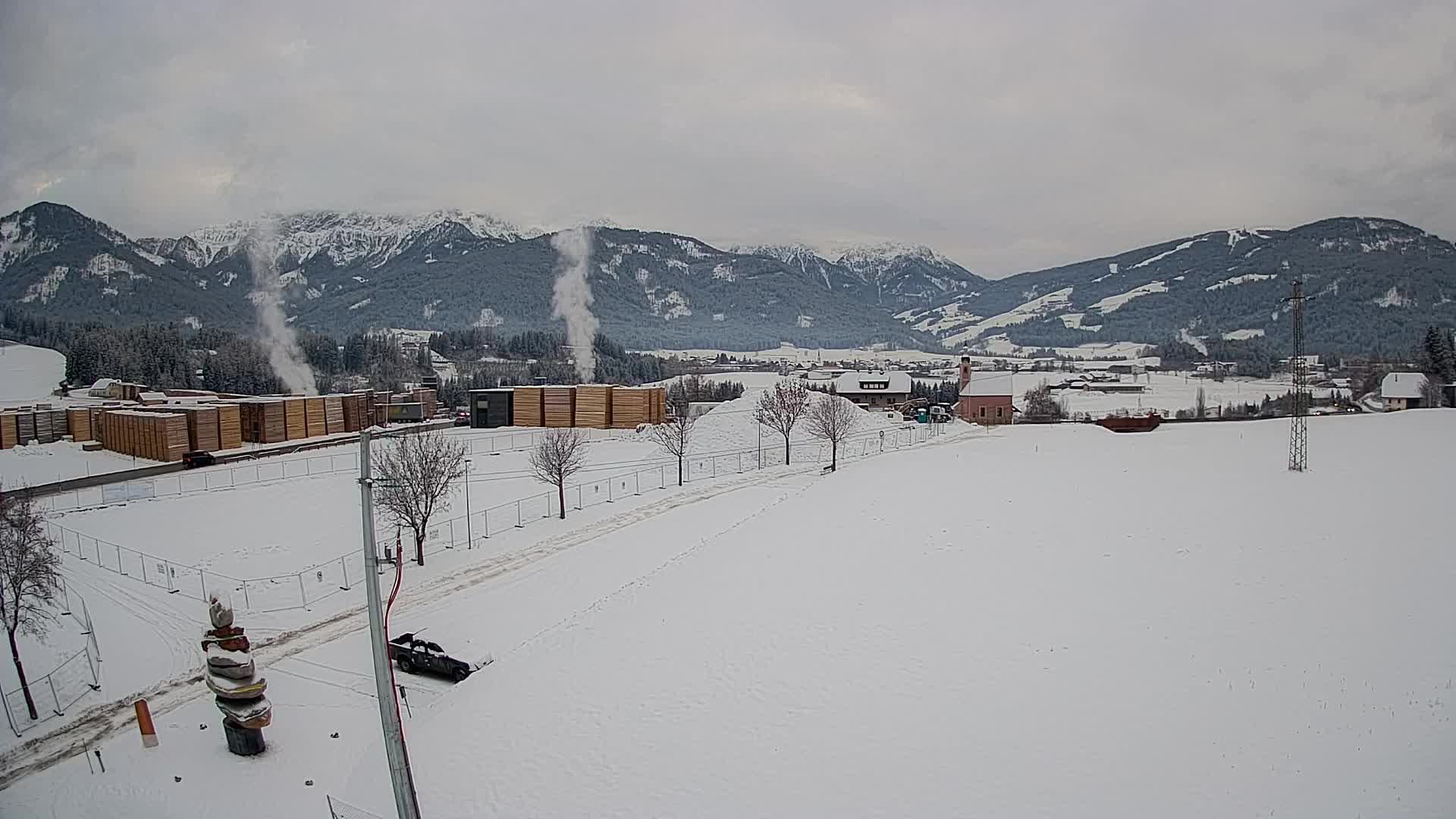 Webcam Rasun / Plan de Corones – Vista live dalla Valle di Anterselva